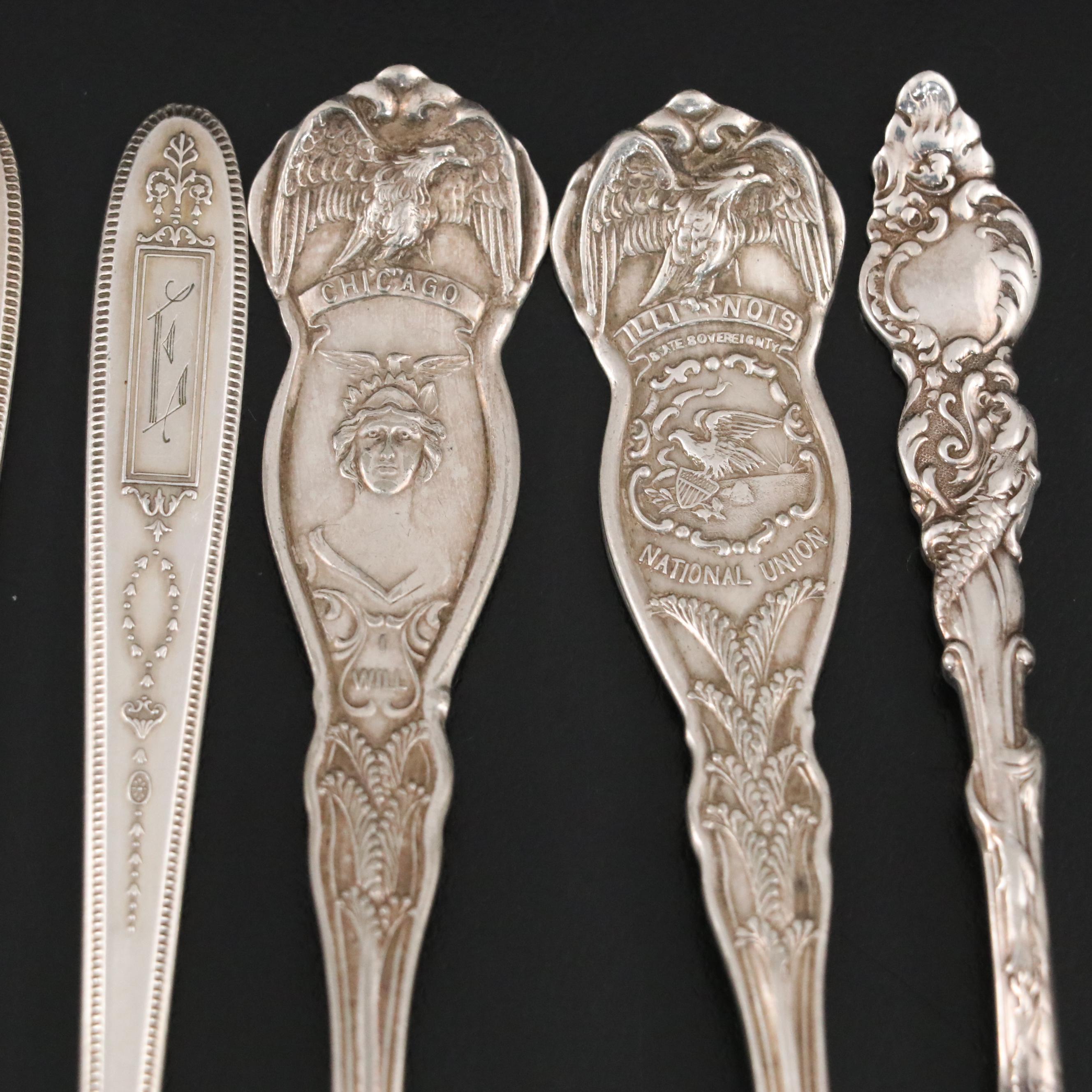 Community Plate Flatware with Other Silver Plate Serving Utensils, Sharpener