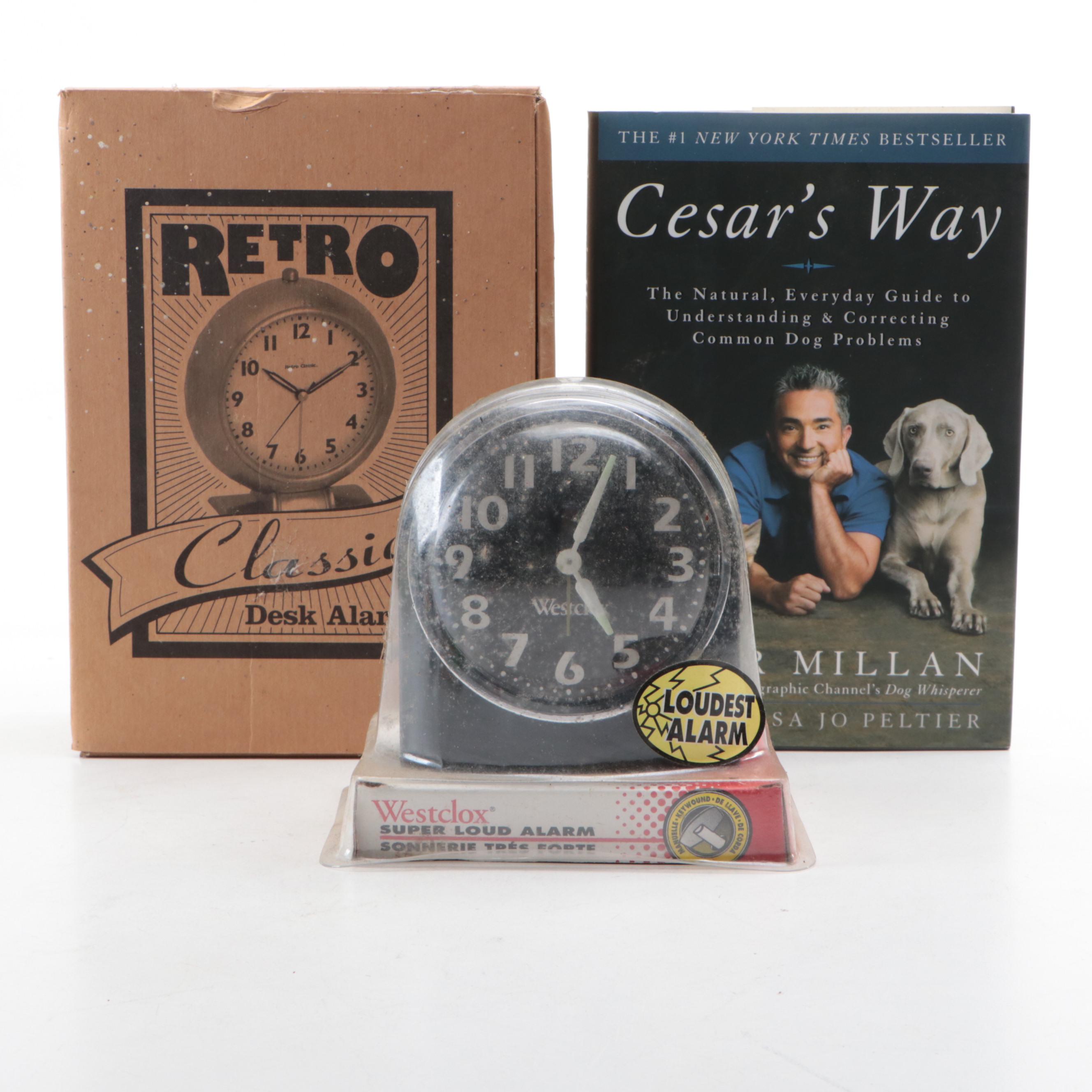 First Edition "Cesar's Way" by Cesar Millan and Clocks