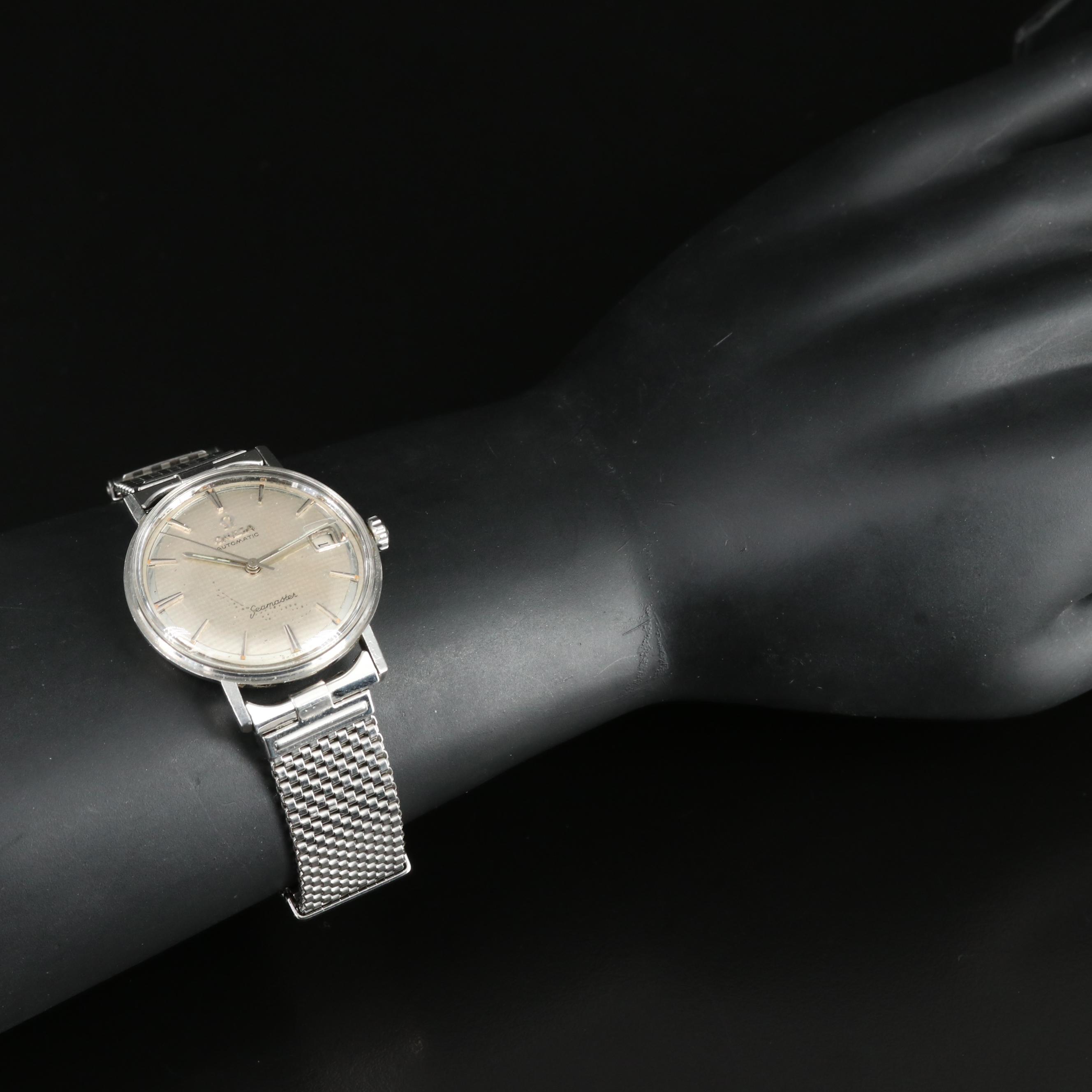 1962 Omega Seamaster Stainless Steel Date Watch