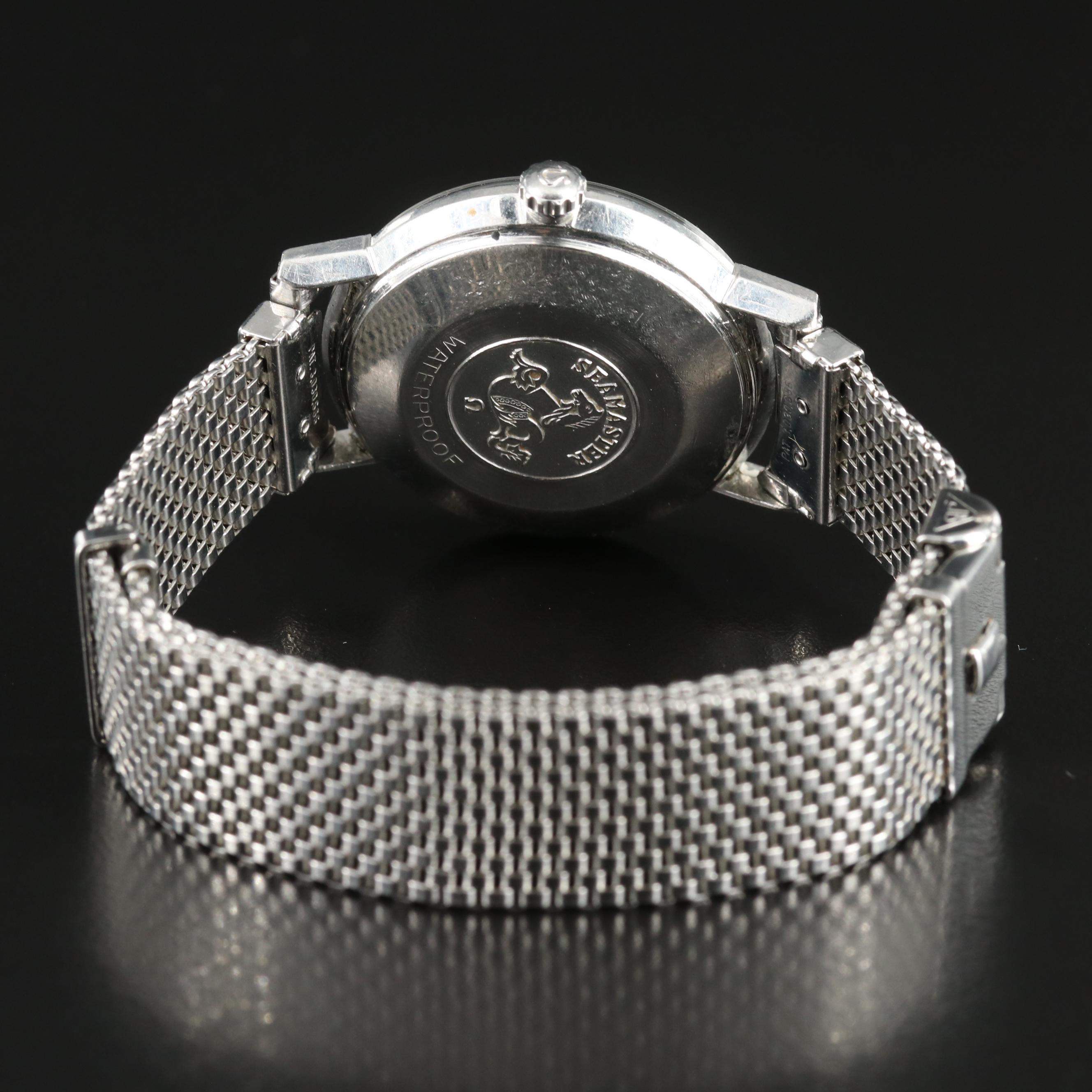 1962 Omega Seamaster Stainless Steel Date Watch