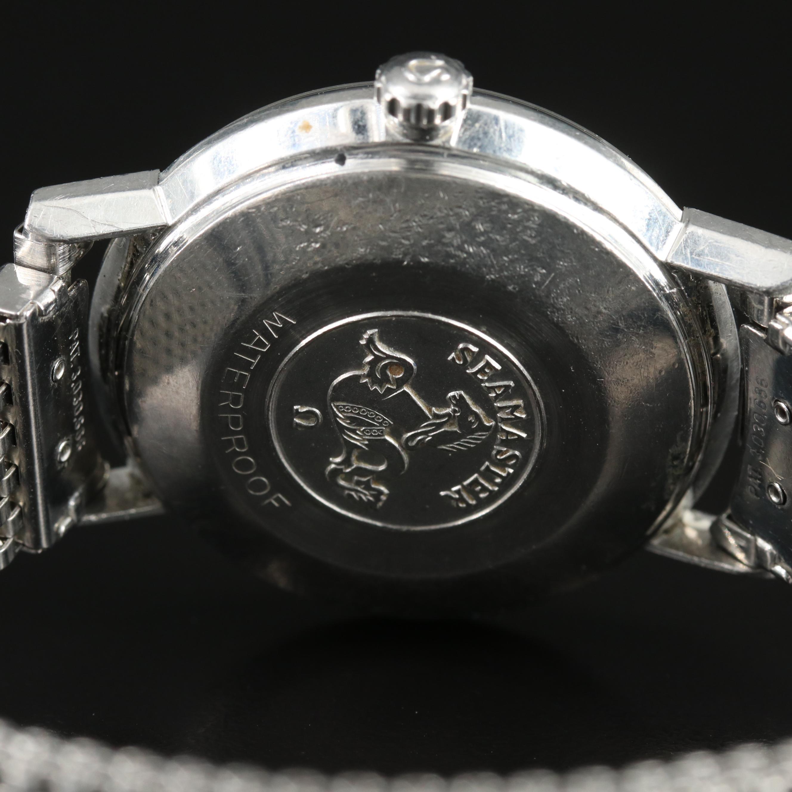 1962 Omega Seamaster Stainless Steel Date Watch