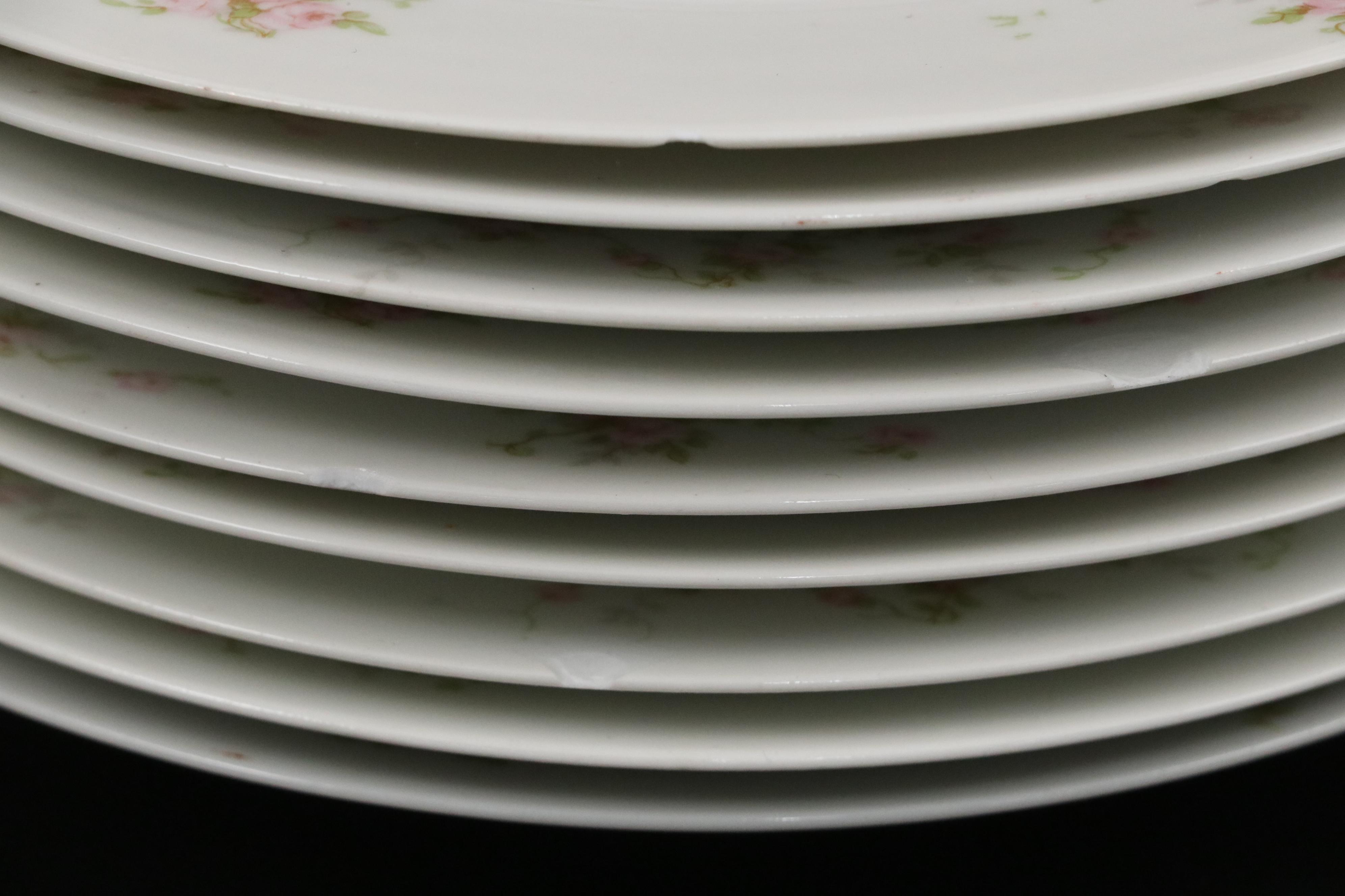 Haviland Limoges "Apple Blossom" with Other Dinnerware and Serving Pieces