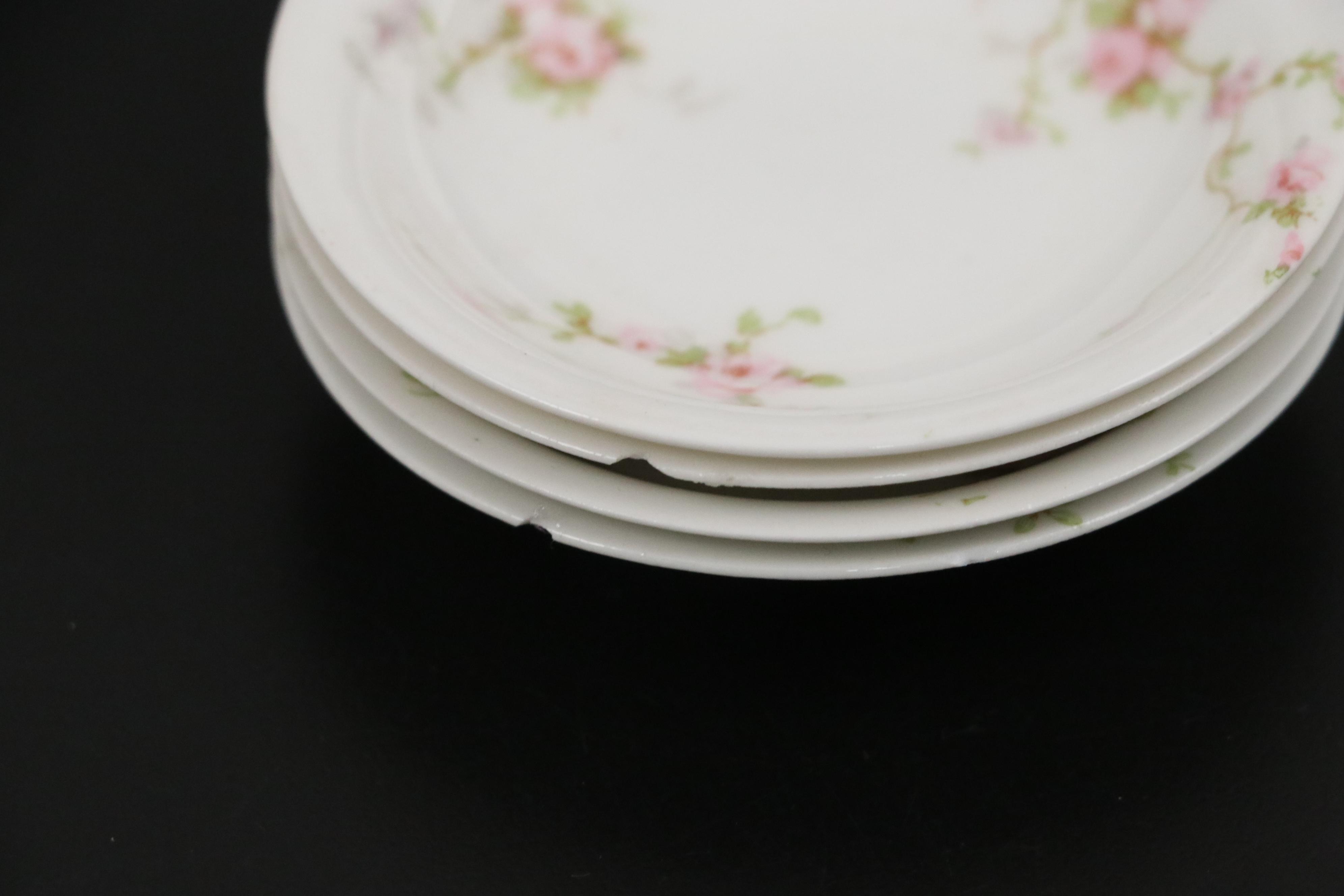 Haviland Limoges "Apple Blossom" with Other Dinnerware and Serving Pieces