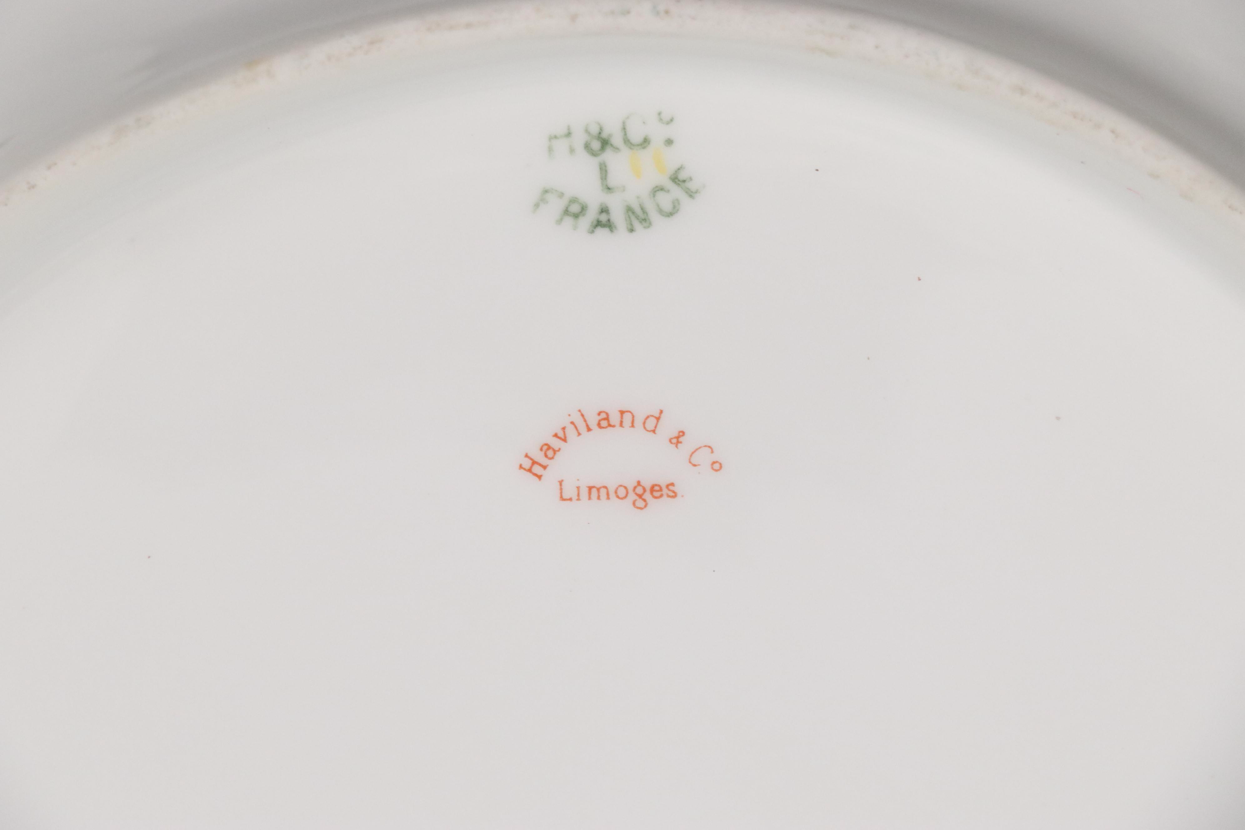 Haviland Limoges "Apple Blossom" with Other Dinnerware and Serving Pieces