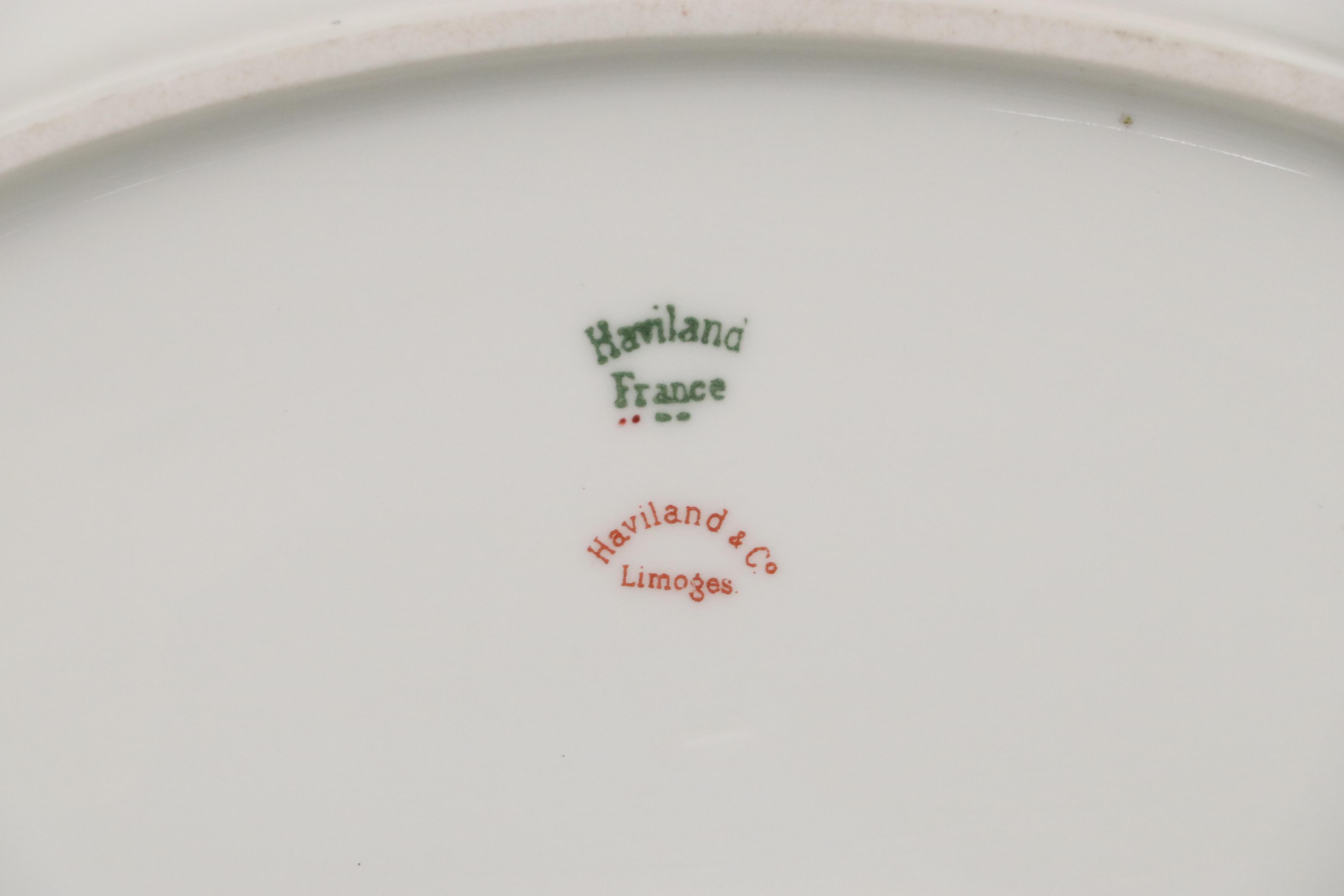 Haviland Limoges "Apple Blossom" with Other Dinnerware and Serving Pieces