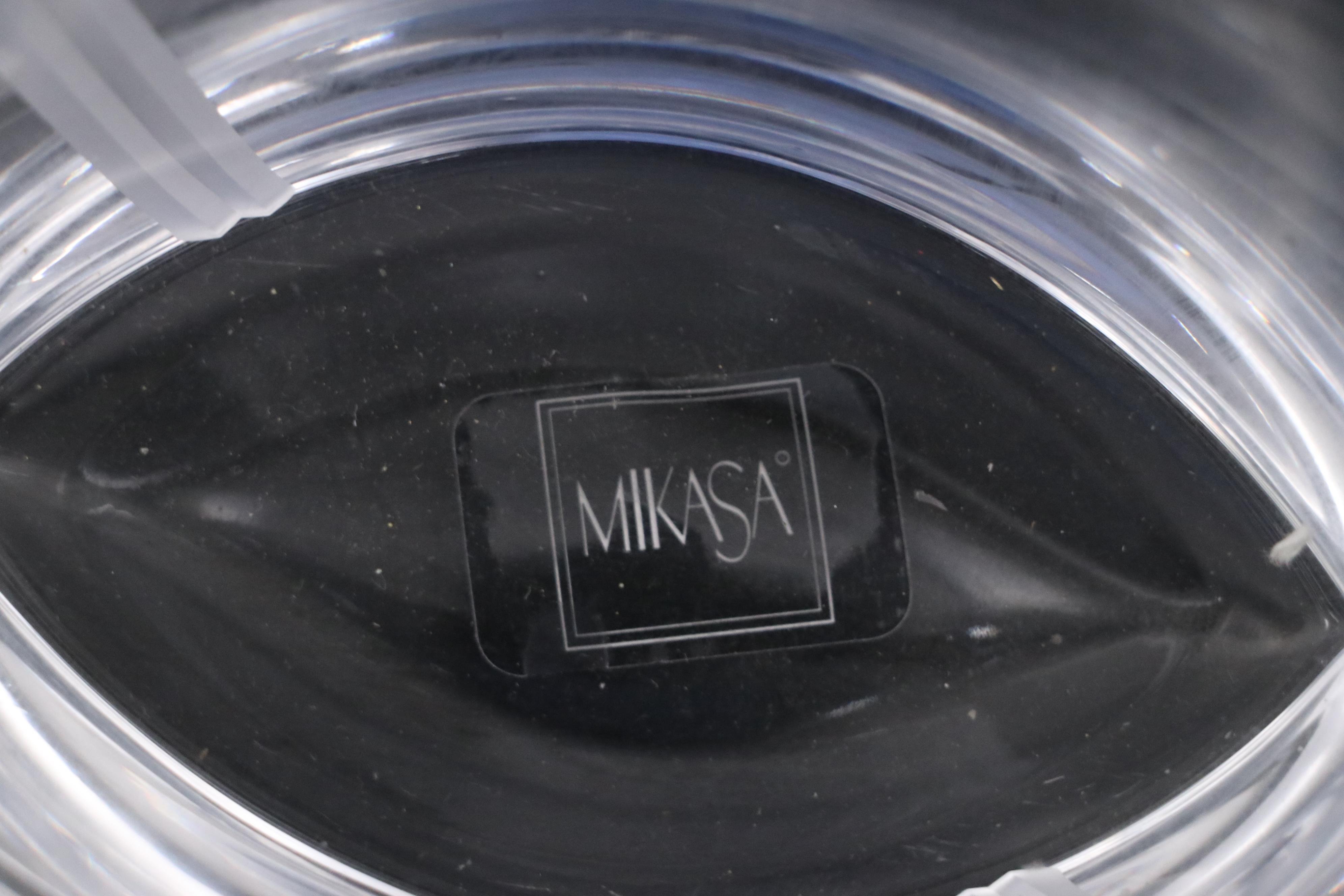 Orrefors, Mikasa, and Other Crystal Vases