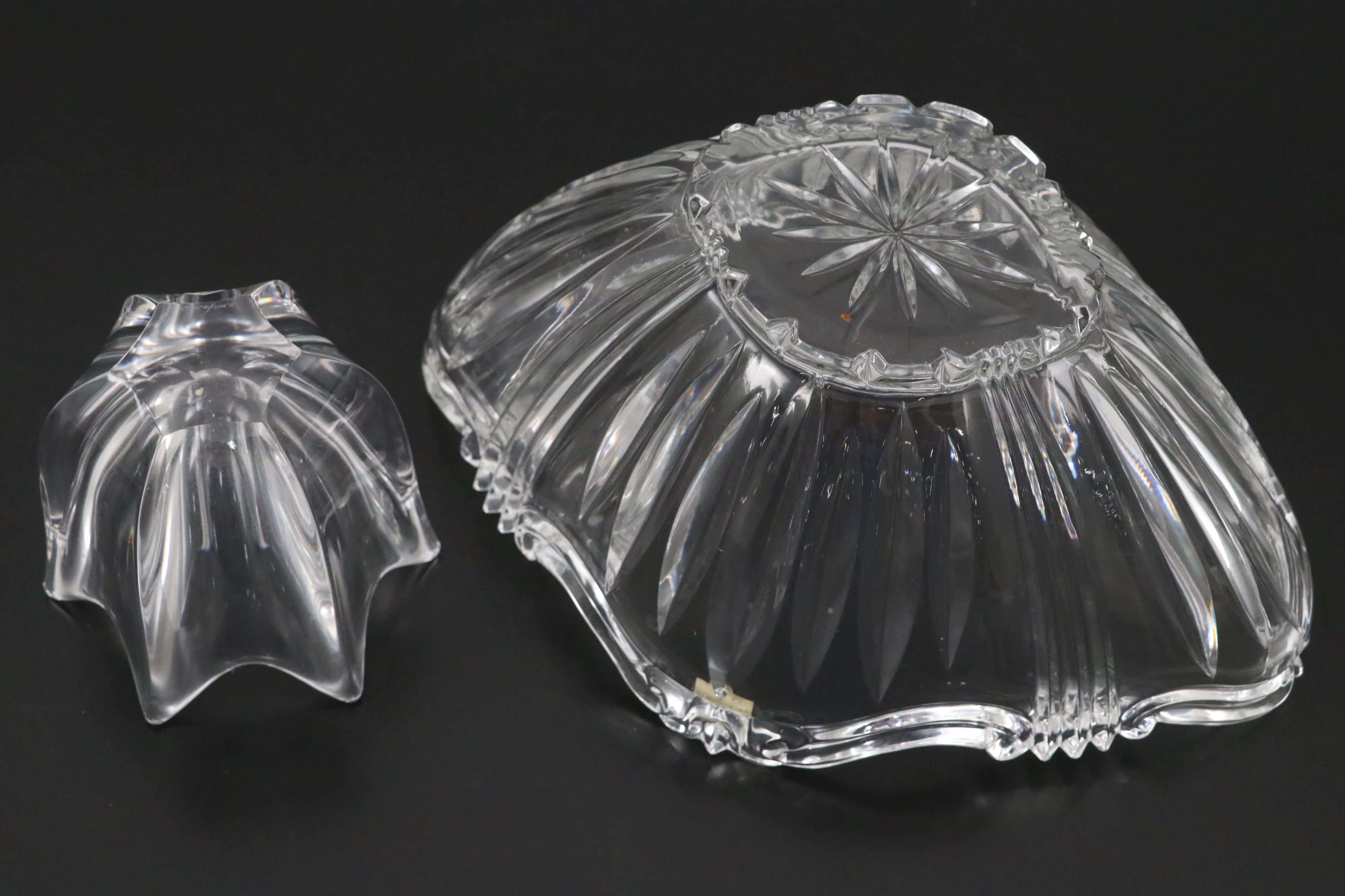 Orrefors, Mikasa, and Other Crystal Vases