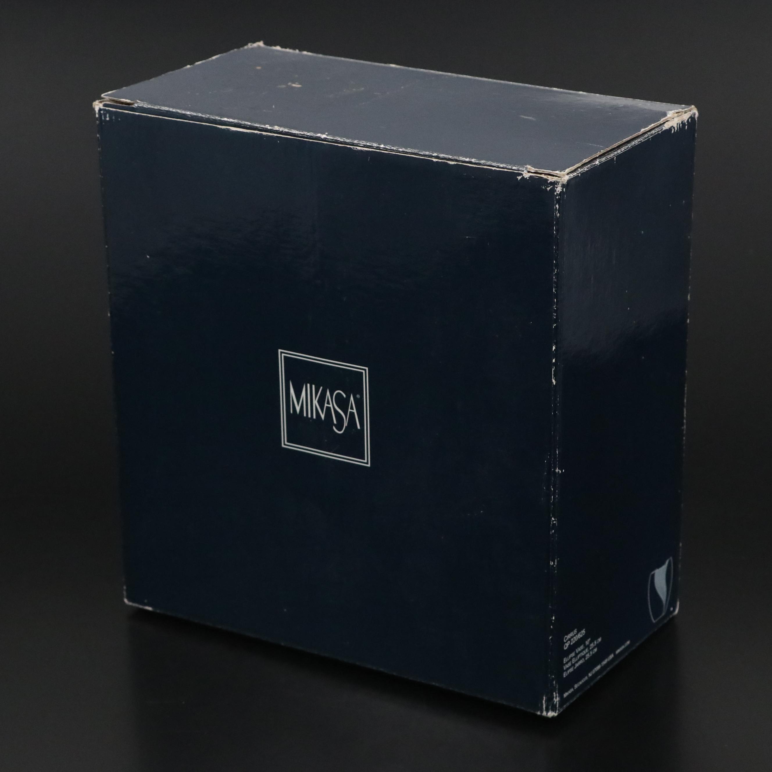 Orrefors, Mikasa, and Other Crystal Vases