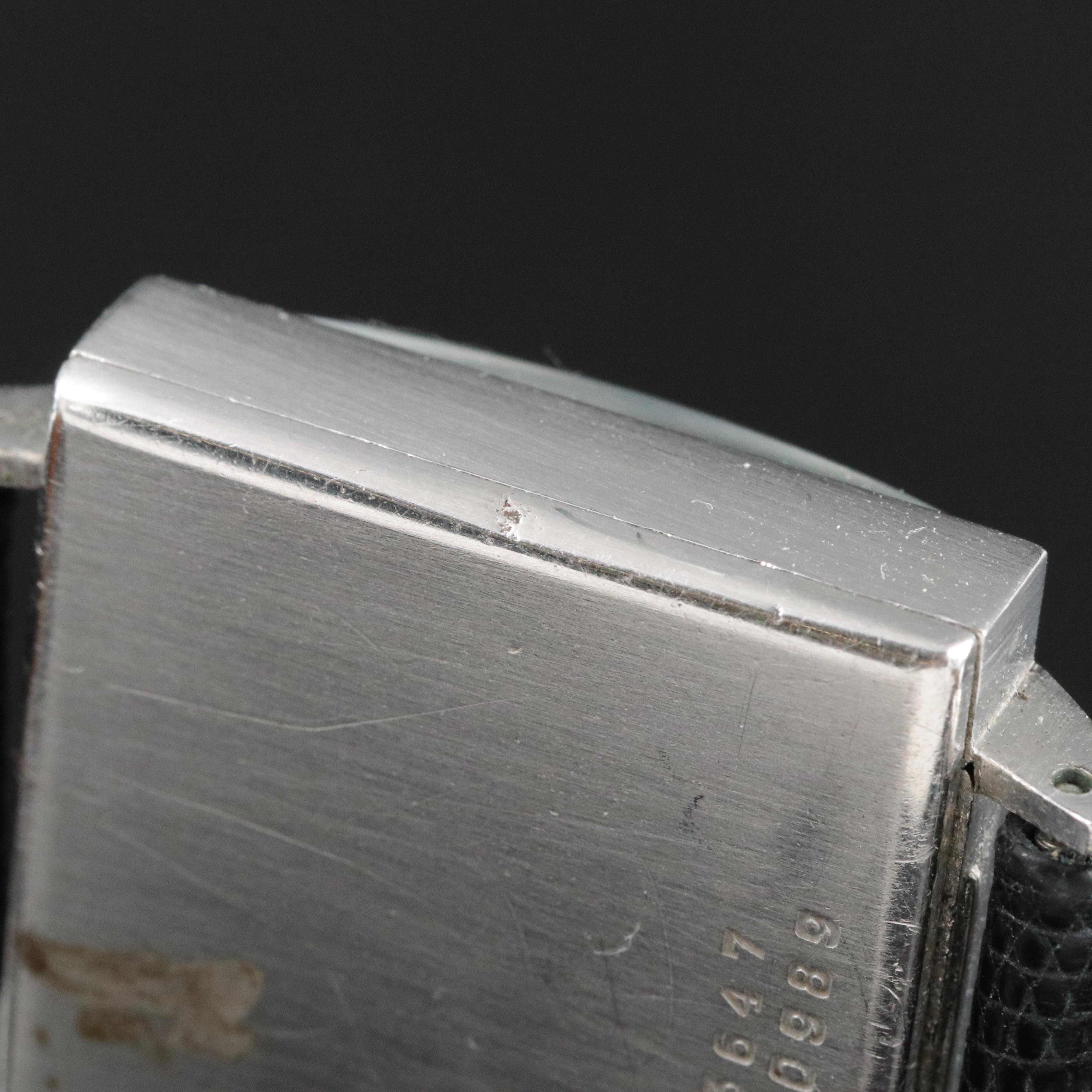 1937 Rolex Square Steel Watch