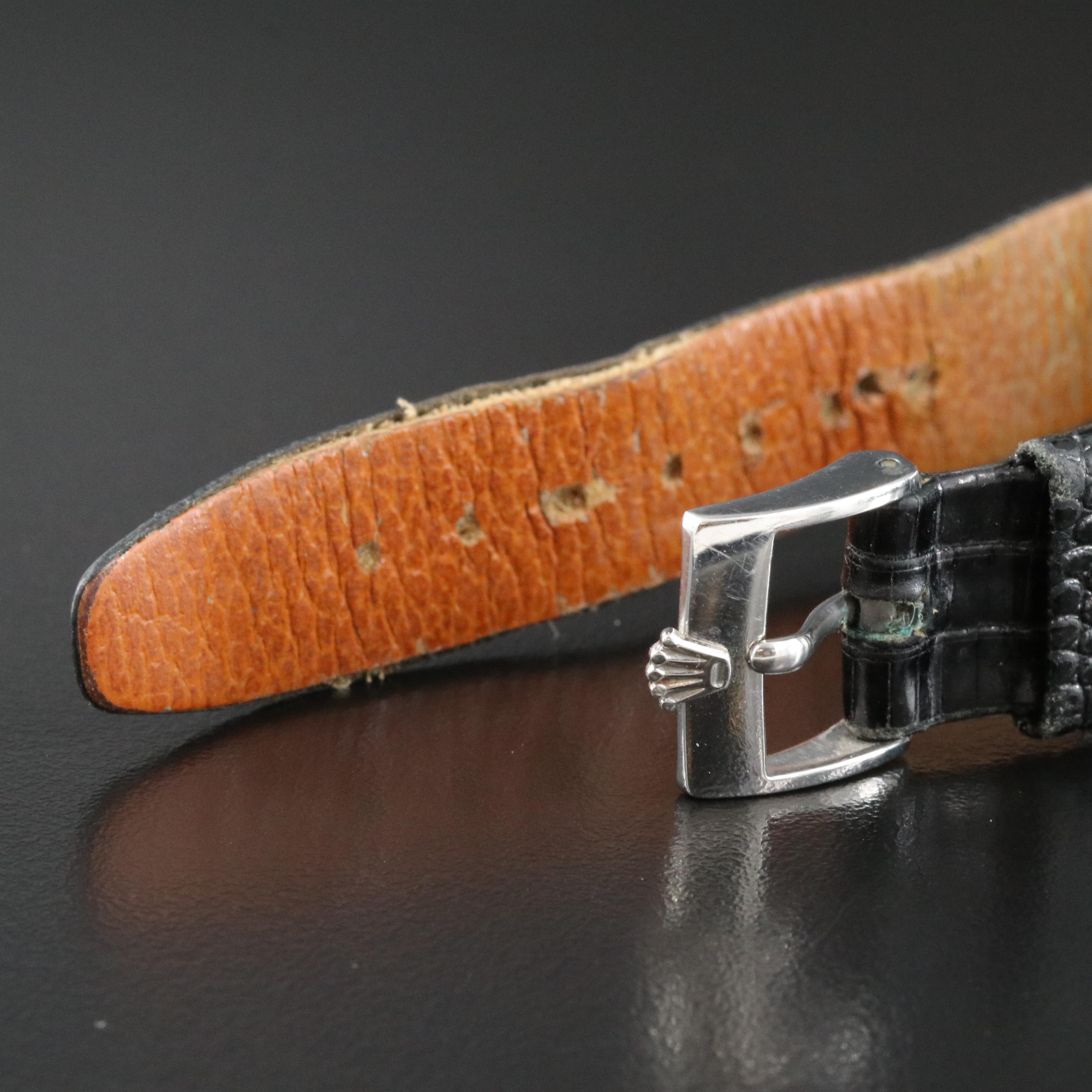 1937 Rolex Square Steel Watch