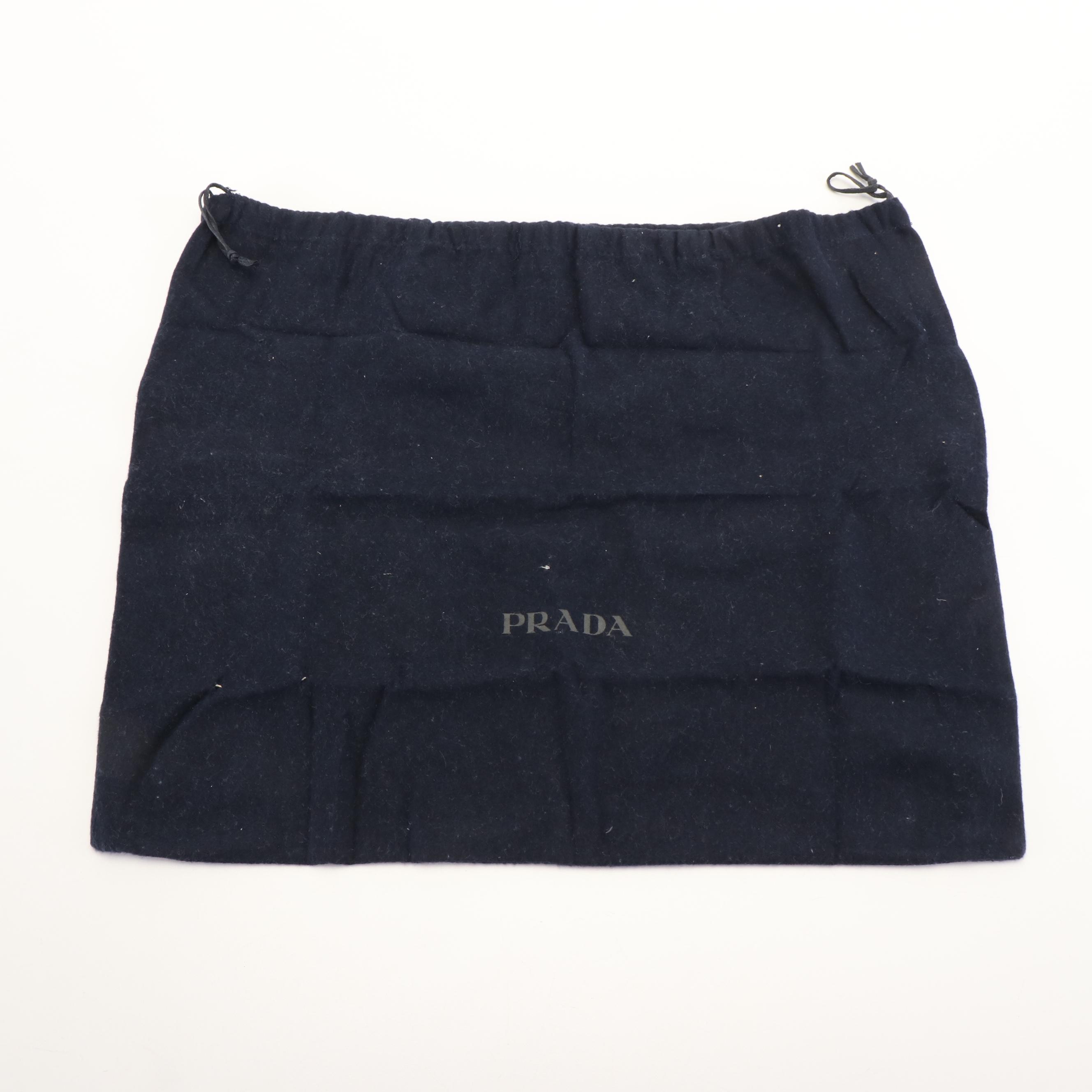 Prada Bijoux and Studs Saffiano Leather Portfolio Bag