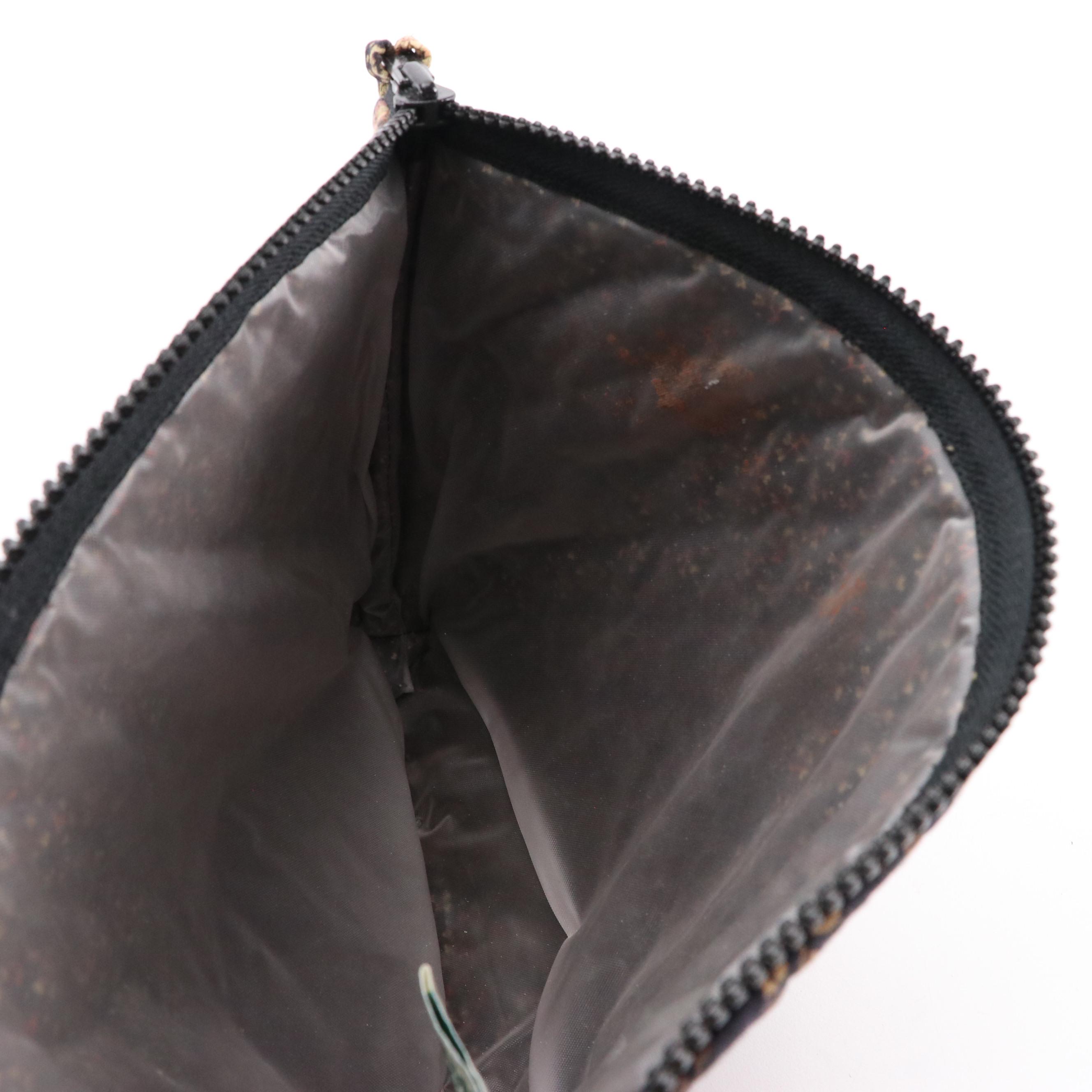 Vera Bradley Garment Bag, Travel Bag & Zip Pouch in Black Walnut Pattern