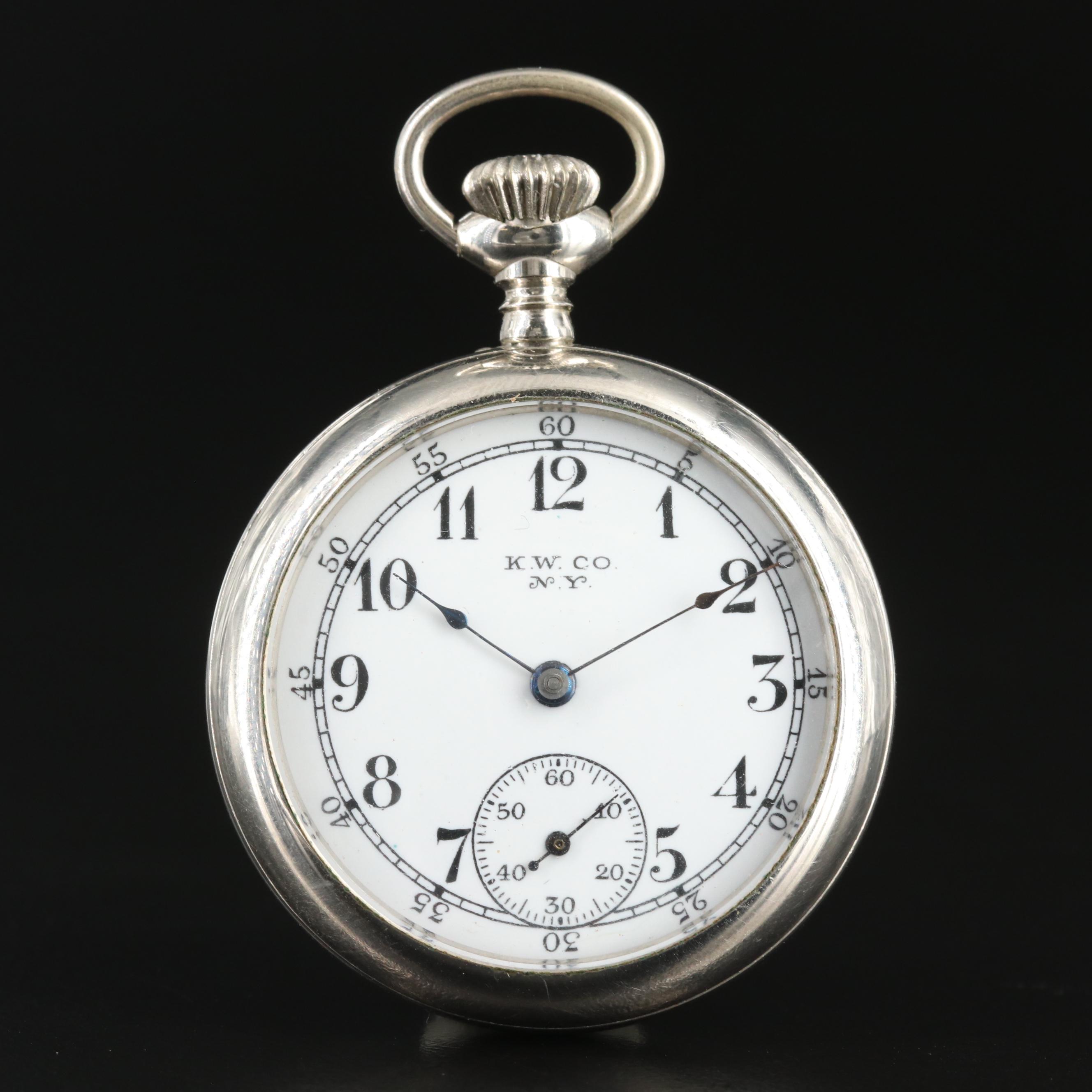 Knickerbocker Watch Co. New York Pocket Watch