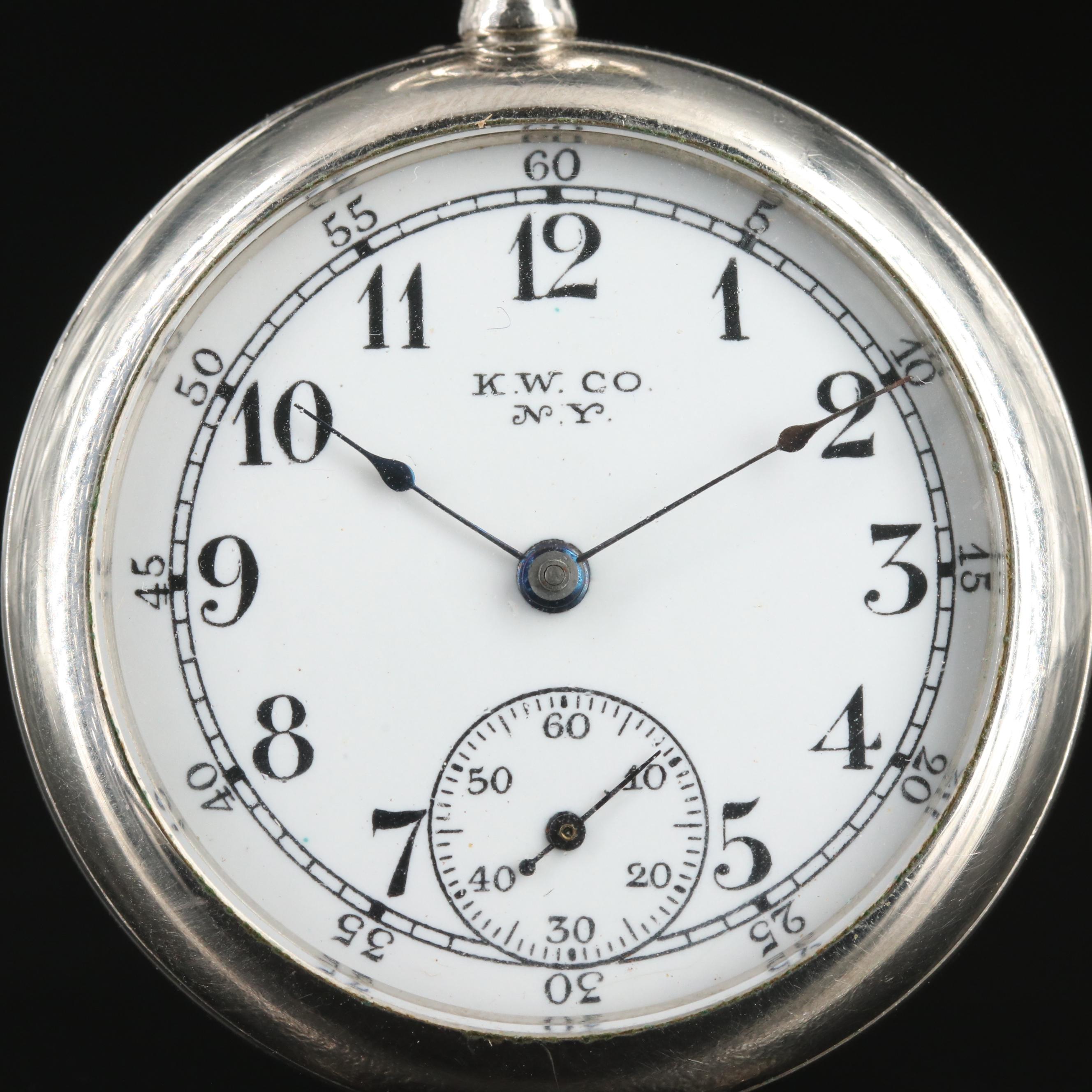 Knickerbocker Watch Co. New York Pocket Watch