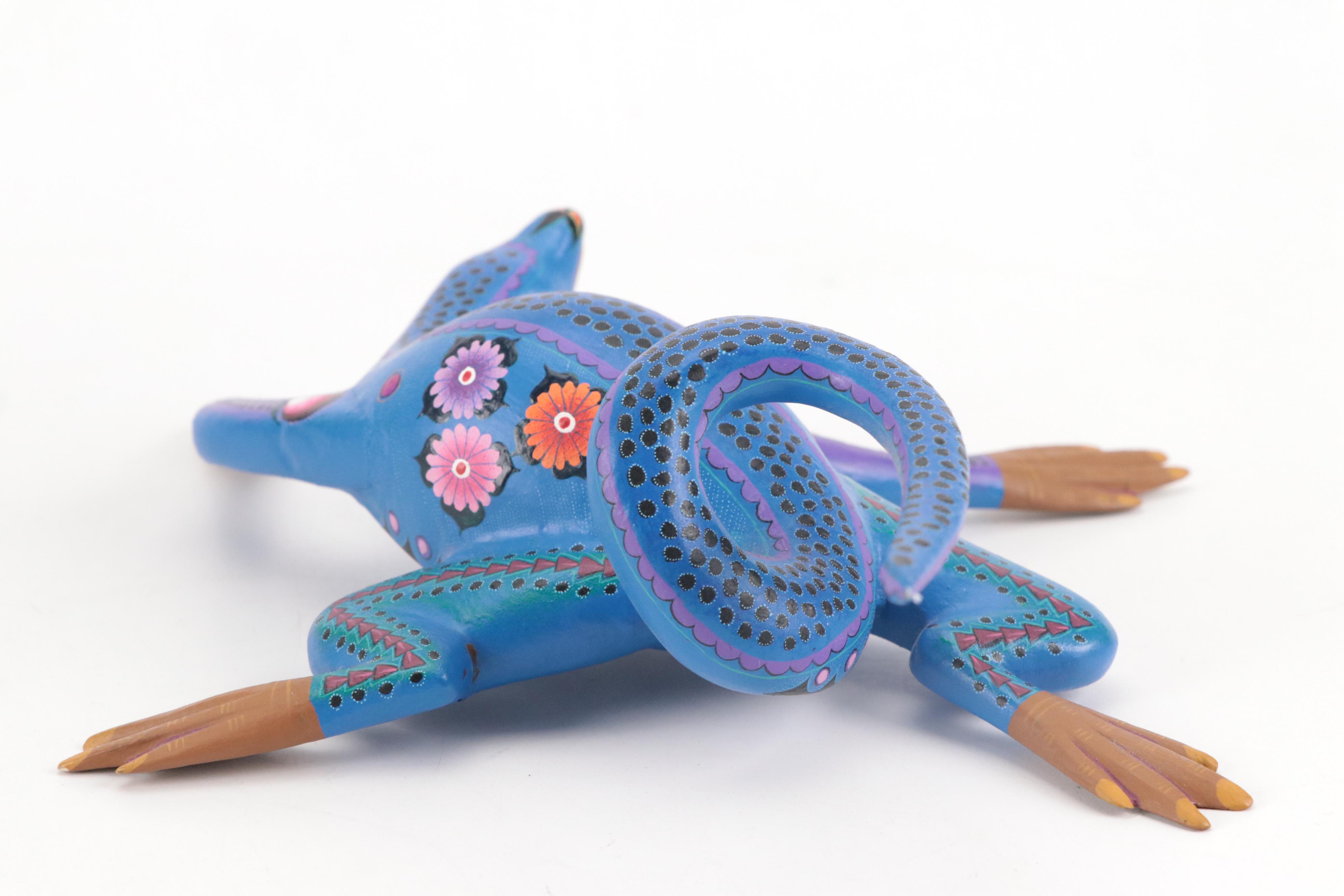 Mexican Oaxacan Handcrafted Papier-Mâché Figurines with Other Décor