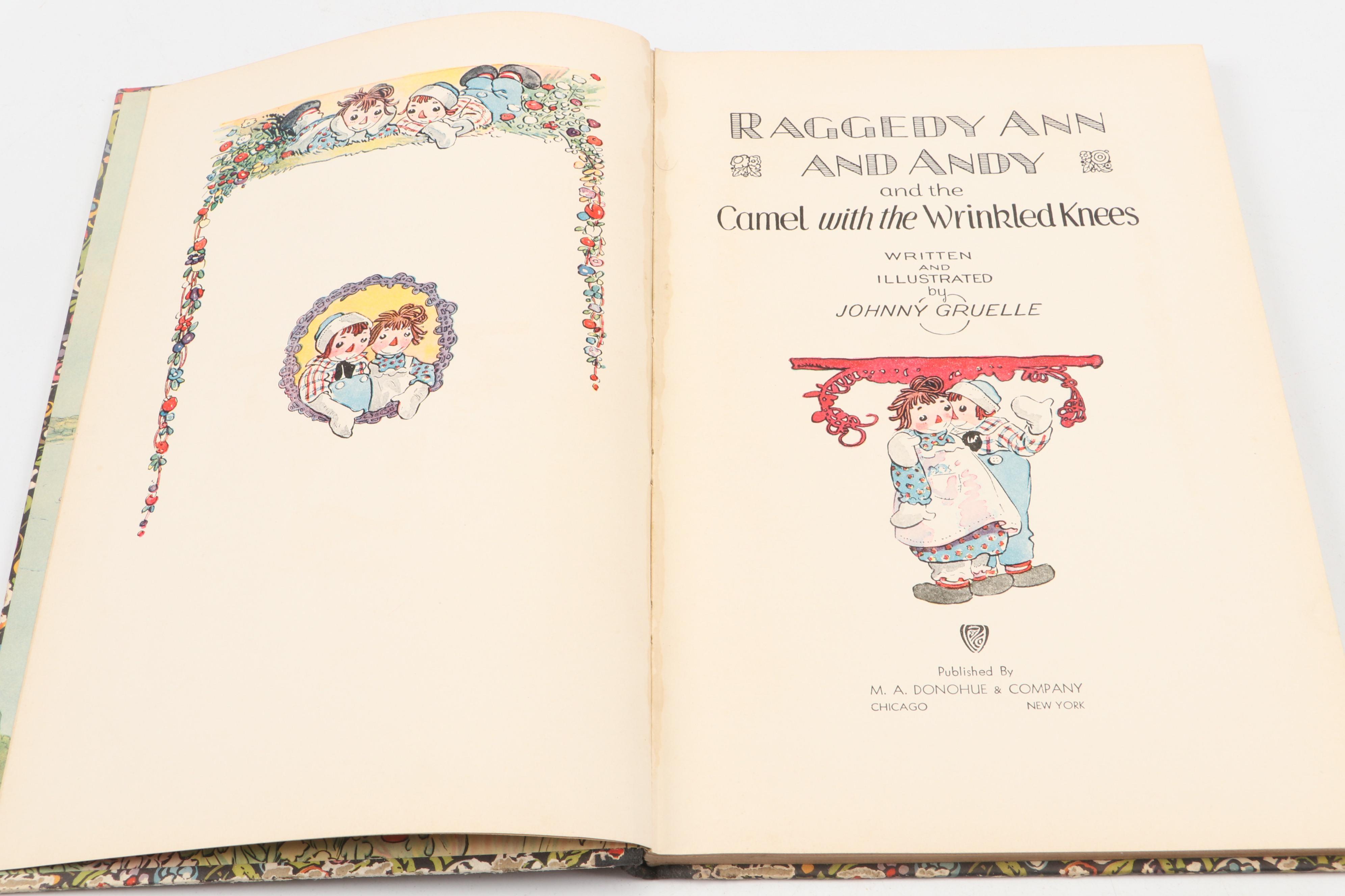 Illustrated "Raggedy Ann Stories" and More by Johnny Gruelle