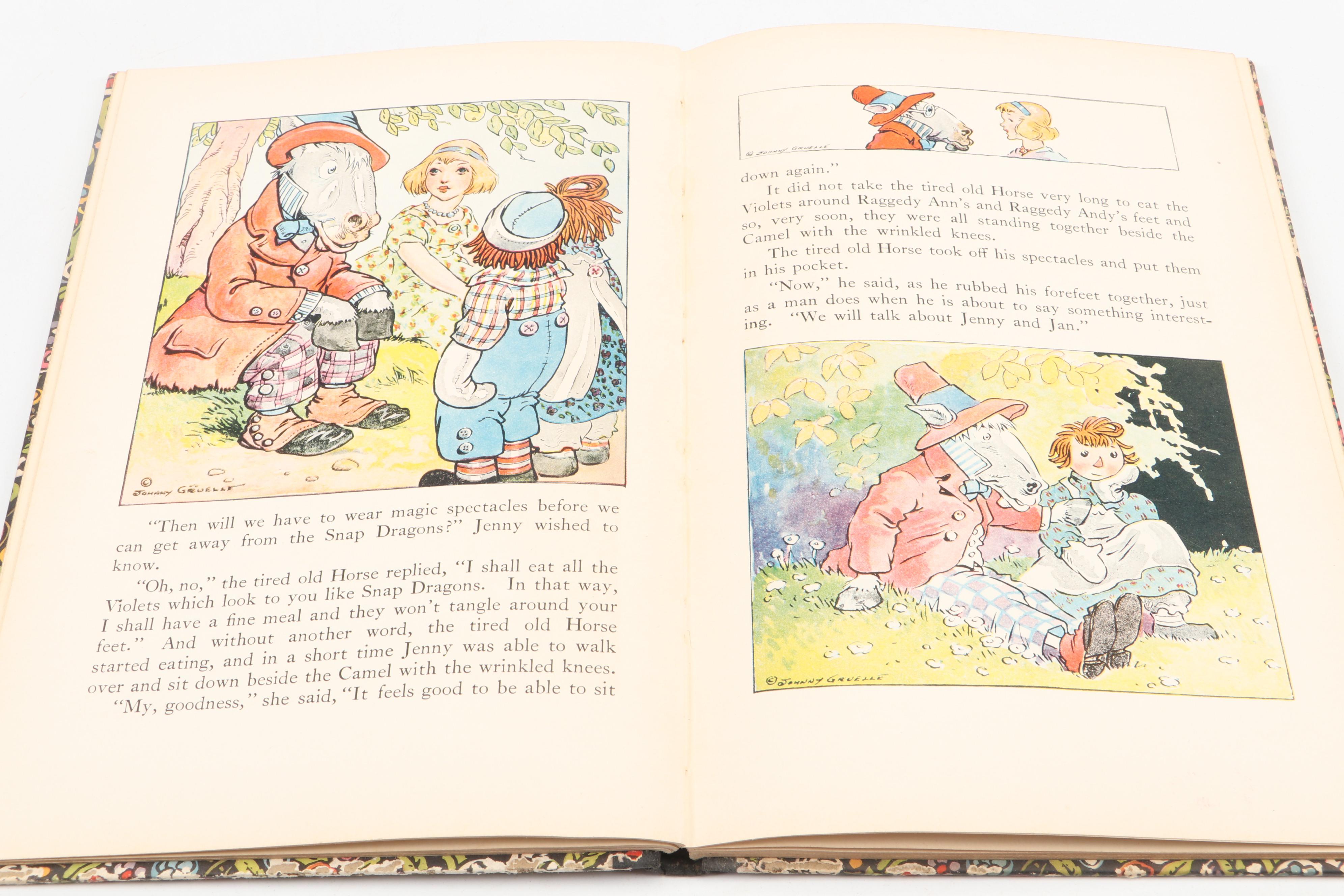 Illustrated "Raggedy Ann Stories" and More by Johnny Gruelle