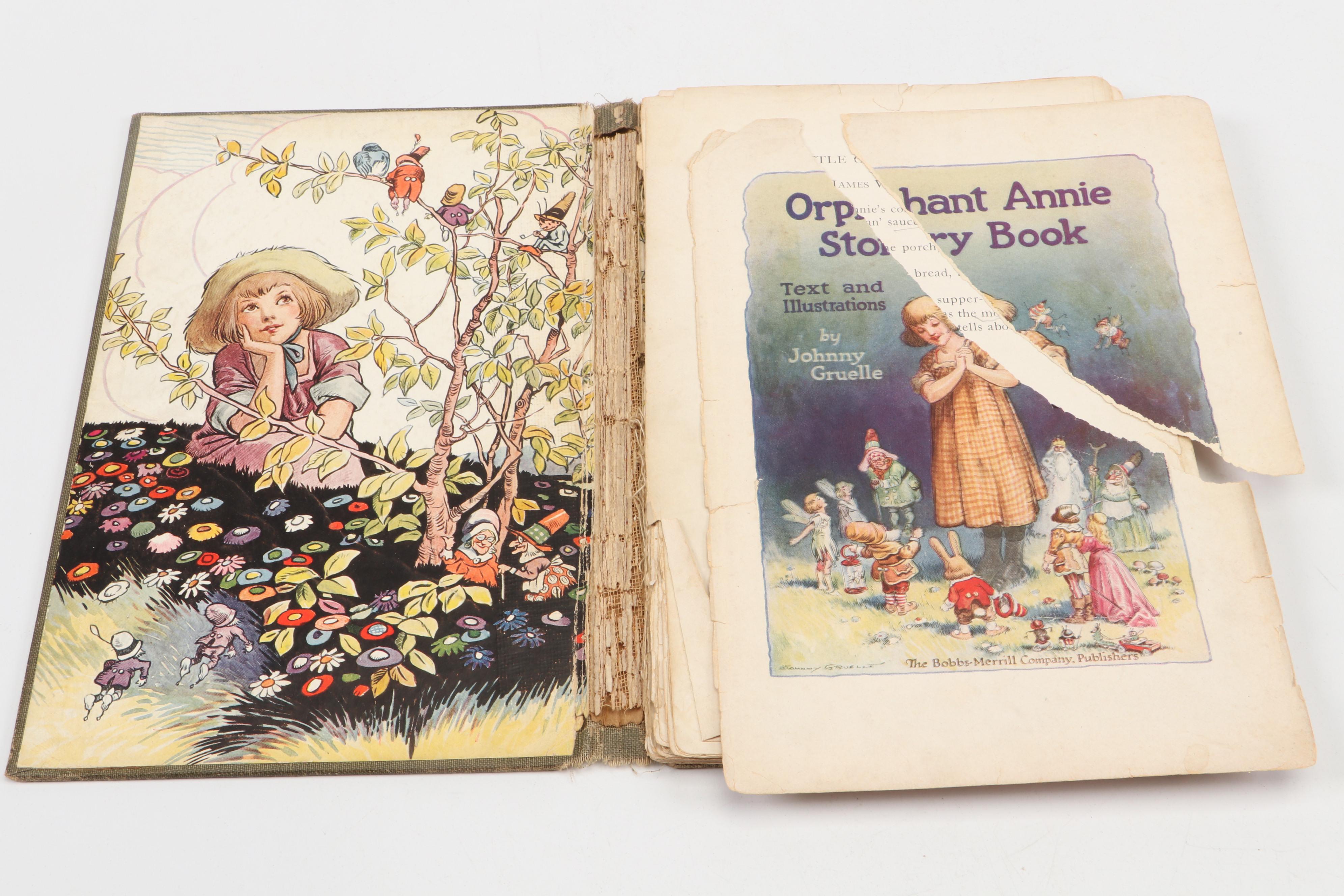 Illustrated "Raggedy Ann Stories" and More by Johnny Gruelle