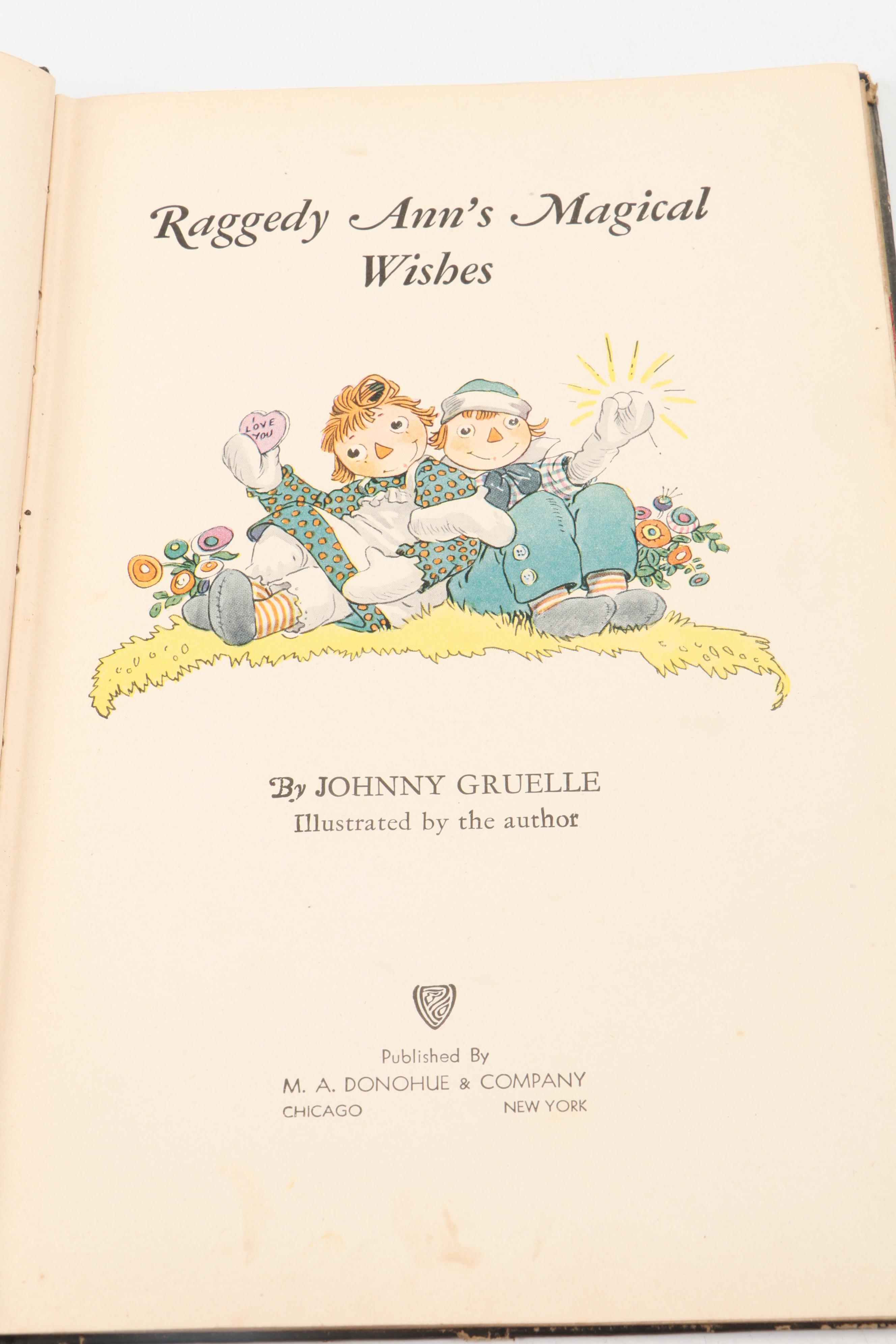 Illustrated "Raggedy Ann Stories" and More by Johnny Gruelle