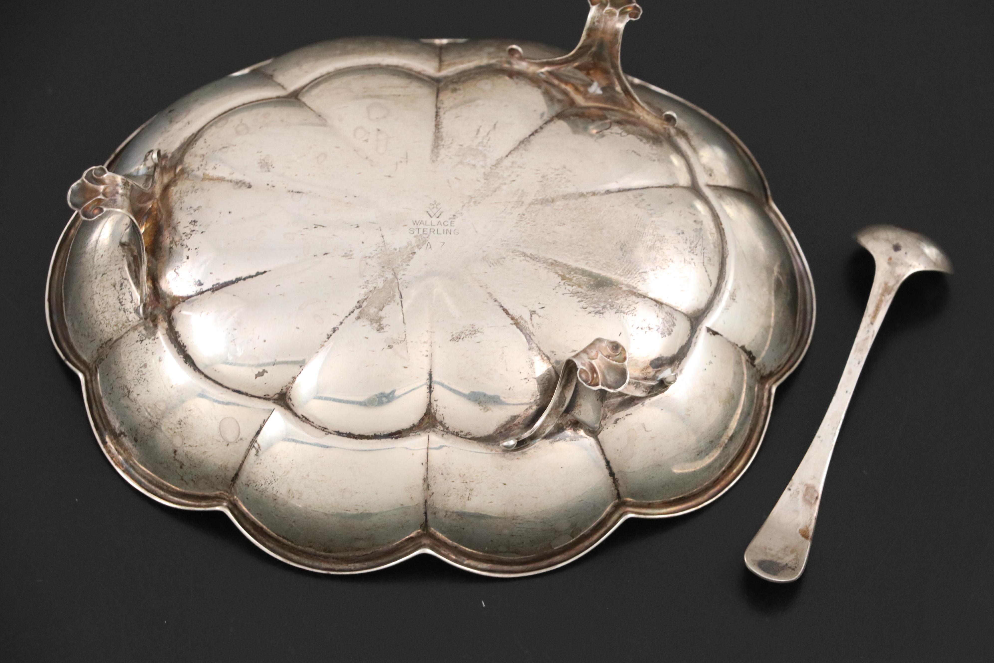 Gorham Sterling Silver Creamer and Sugar Set with More Sterling Silver Tableware