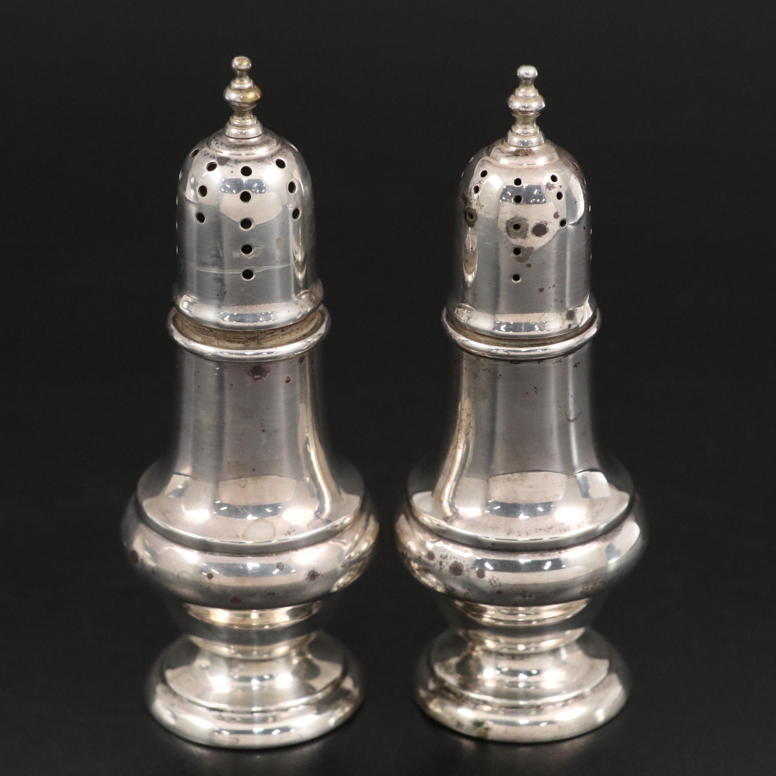 Gorham Sterling Silver Creamer and Sugar Set with More Sterling Silver Tableware