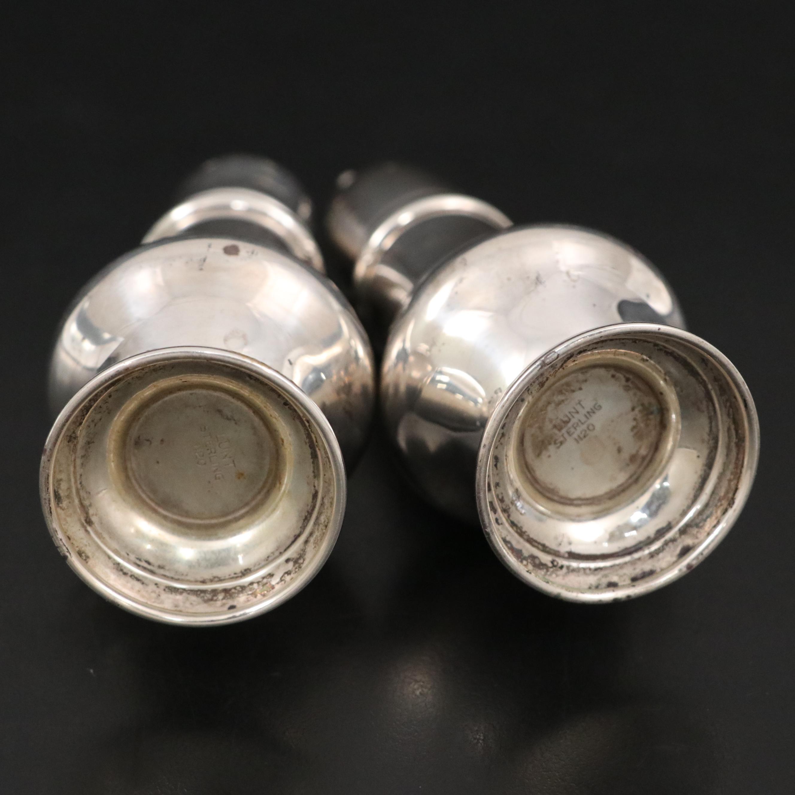 Gorham Sterling Silver Creamer and Sugar Set with More Sterling Silver Tableware