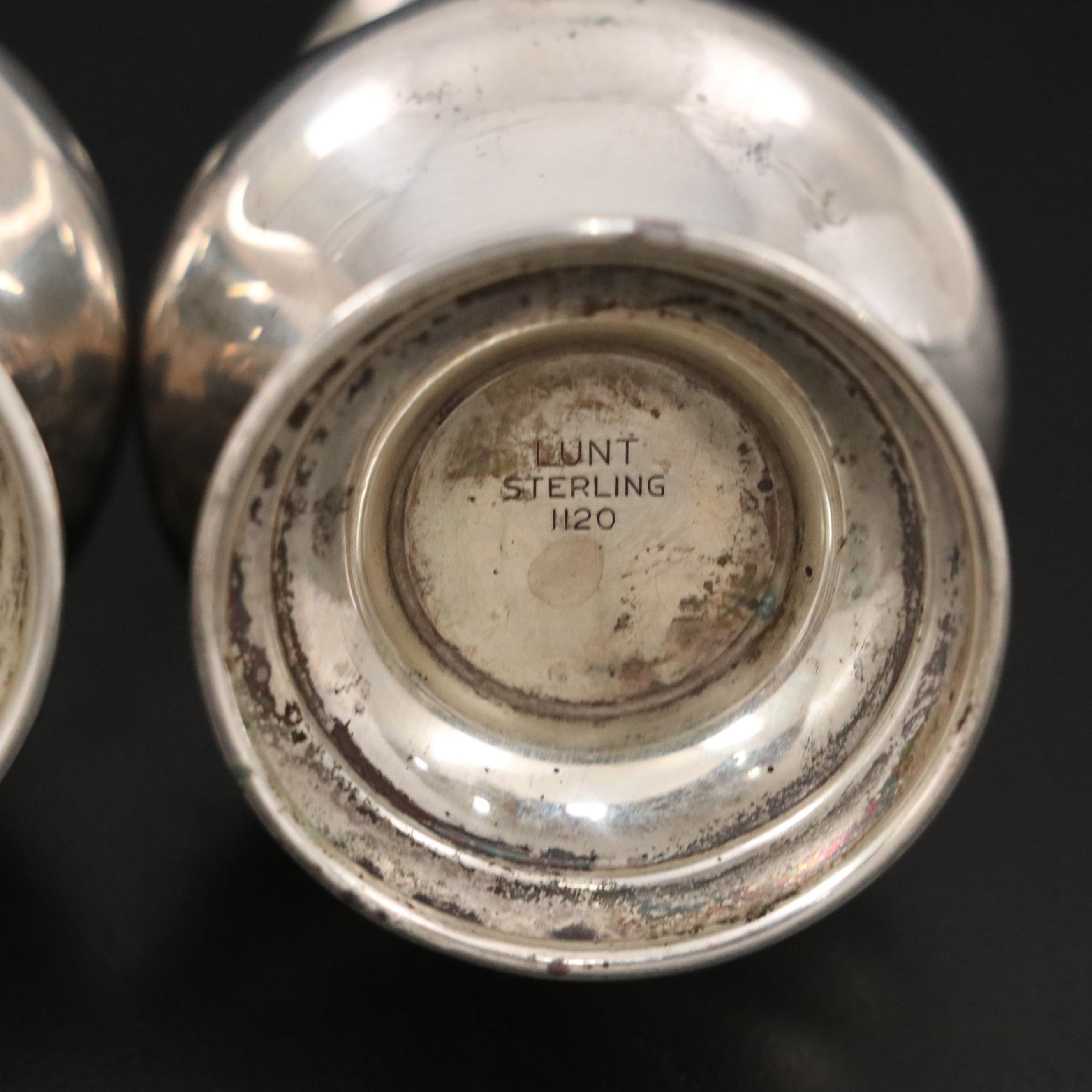 Gorham Sterling Silver Creamer and Sugar Set with More Sterling Silver Tableware