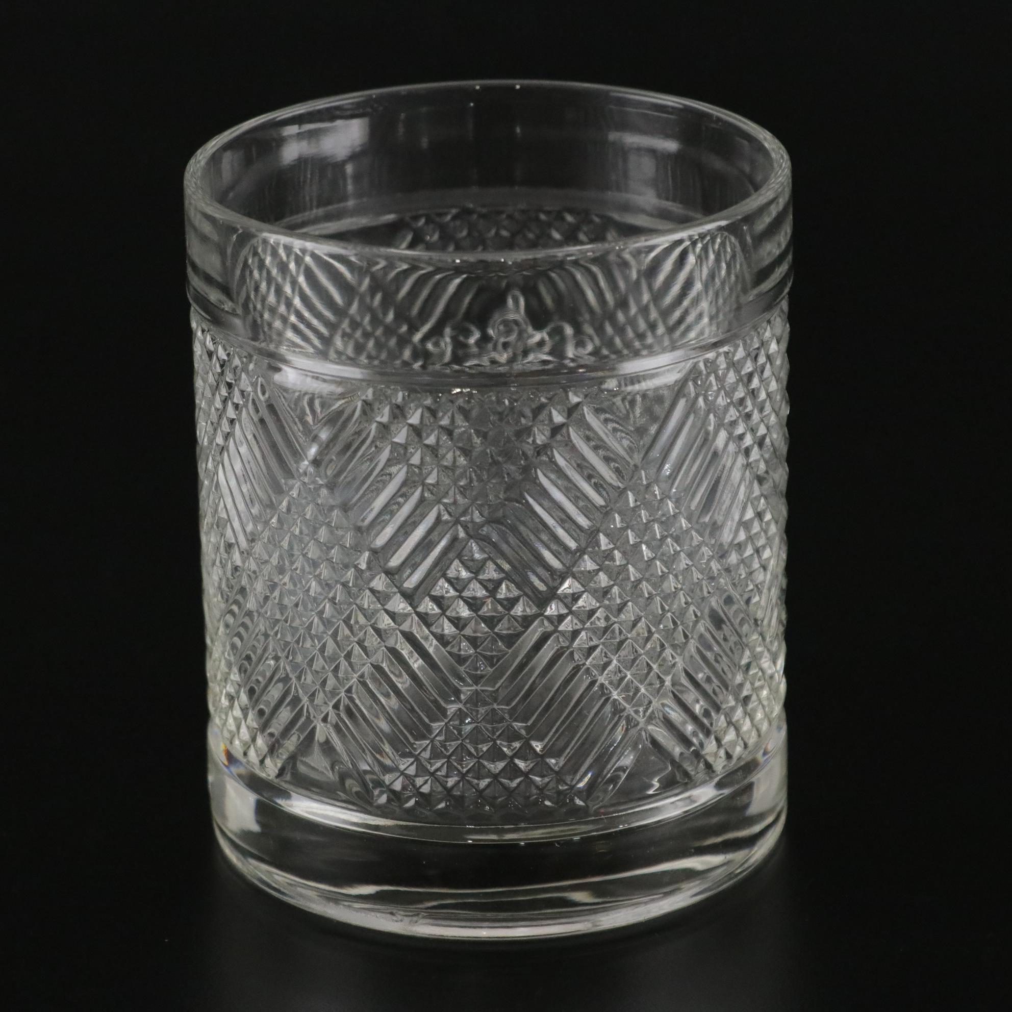 Krosno Decanter With Ralph Lauren "Safari" Double Old Fashions and More