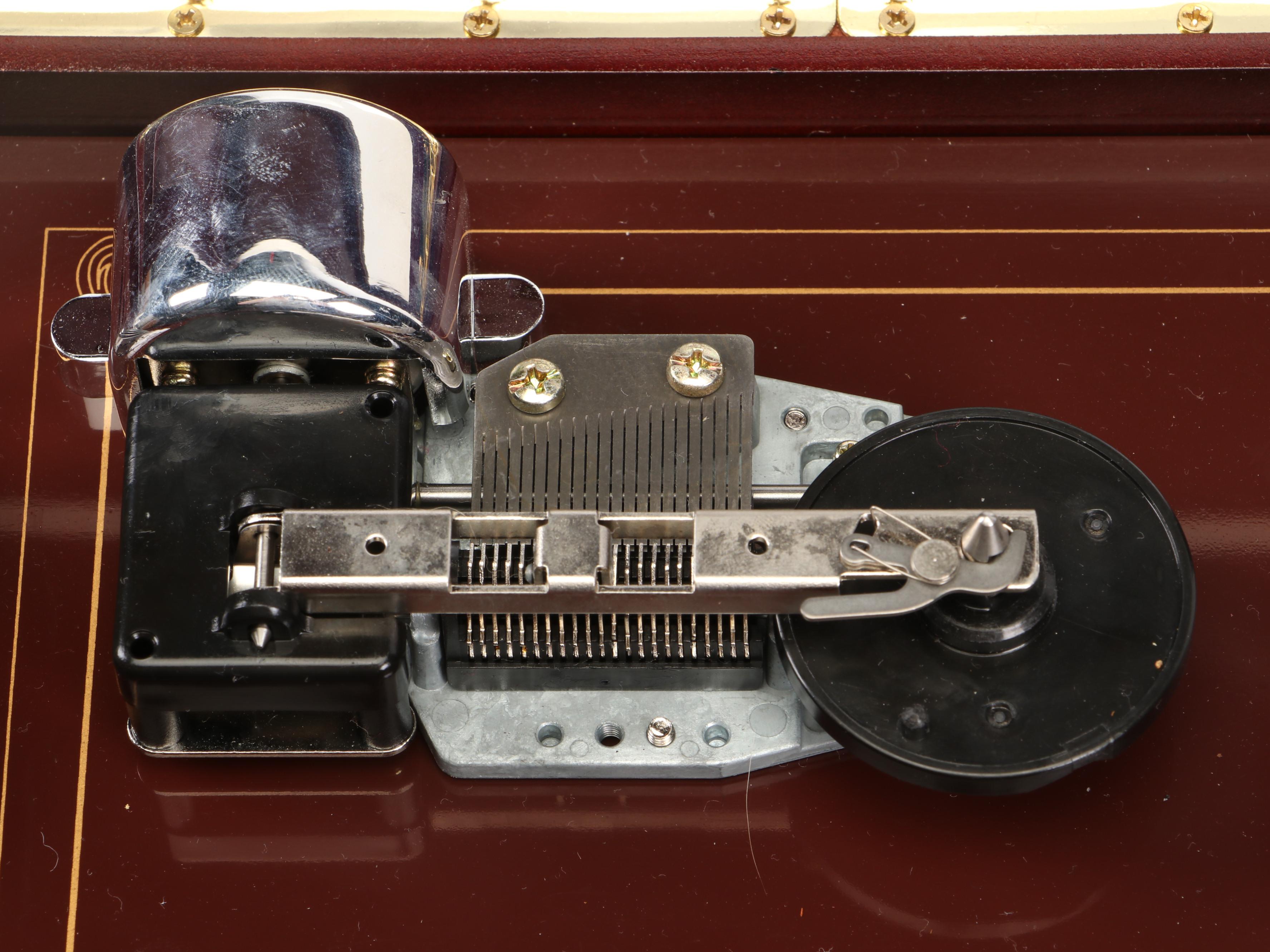 Mr. Christmas Animated Music Box with Changeable Discs and Miniature Diorama