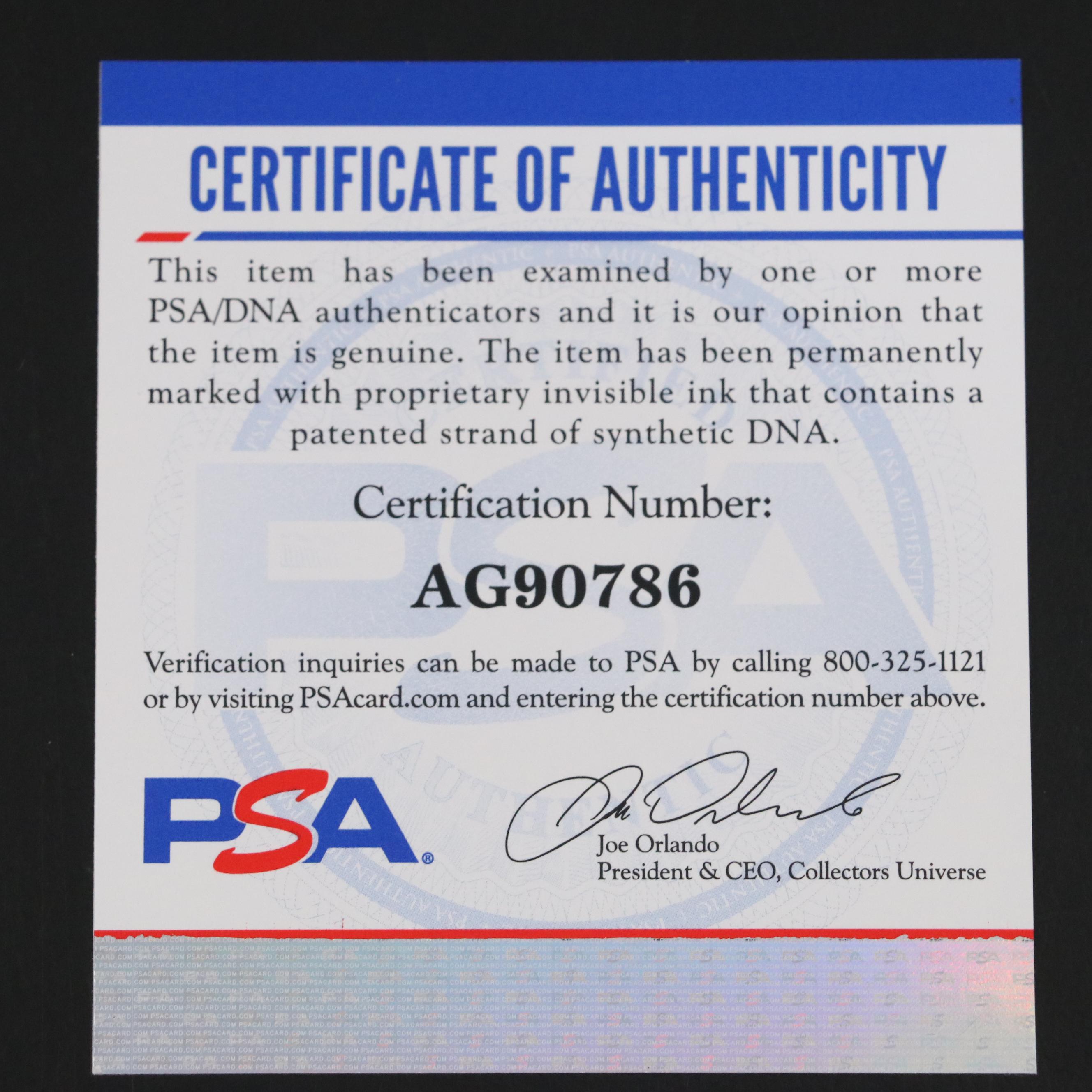 John Wooden Signed UCLA Basketball Coach Business Card