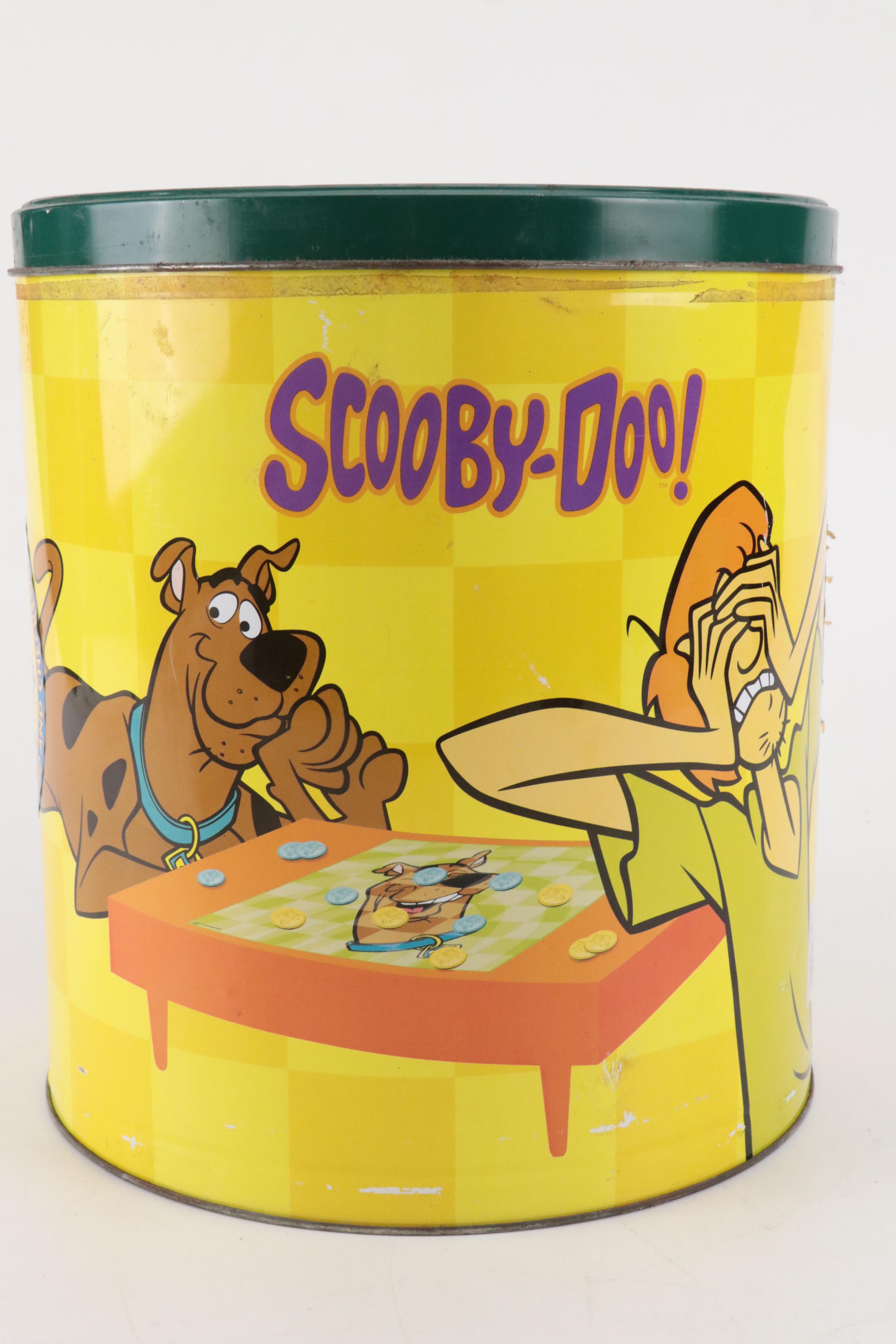 Houston Harvest Metal Scooby-Doo Popcorn Tin