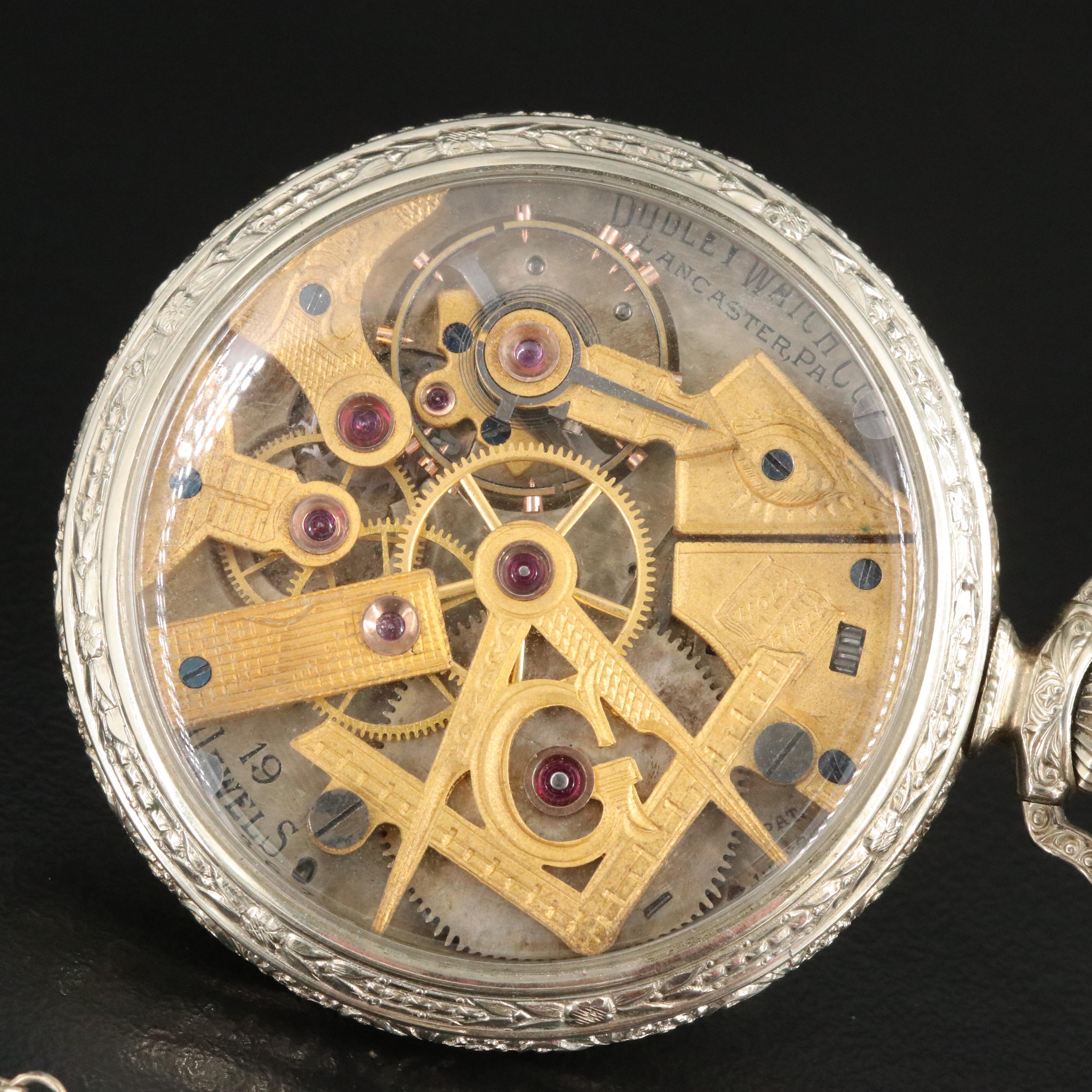 Dudley Freemason Pocket Watch