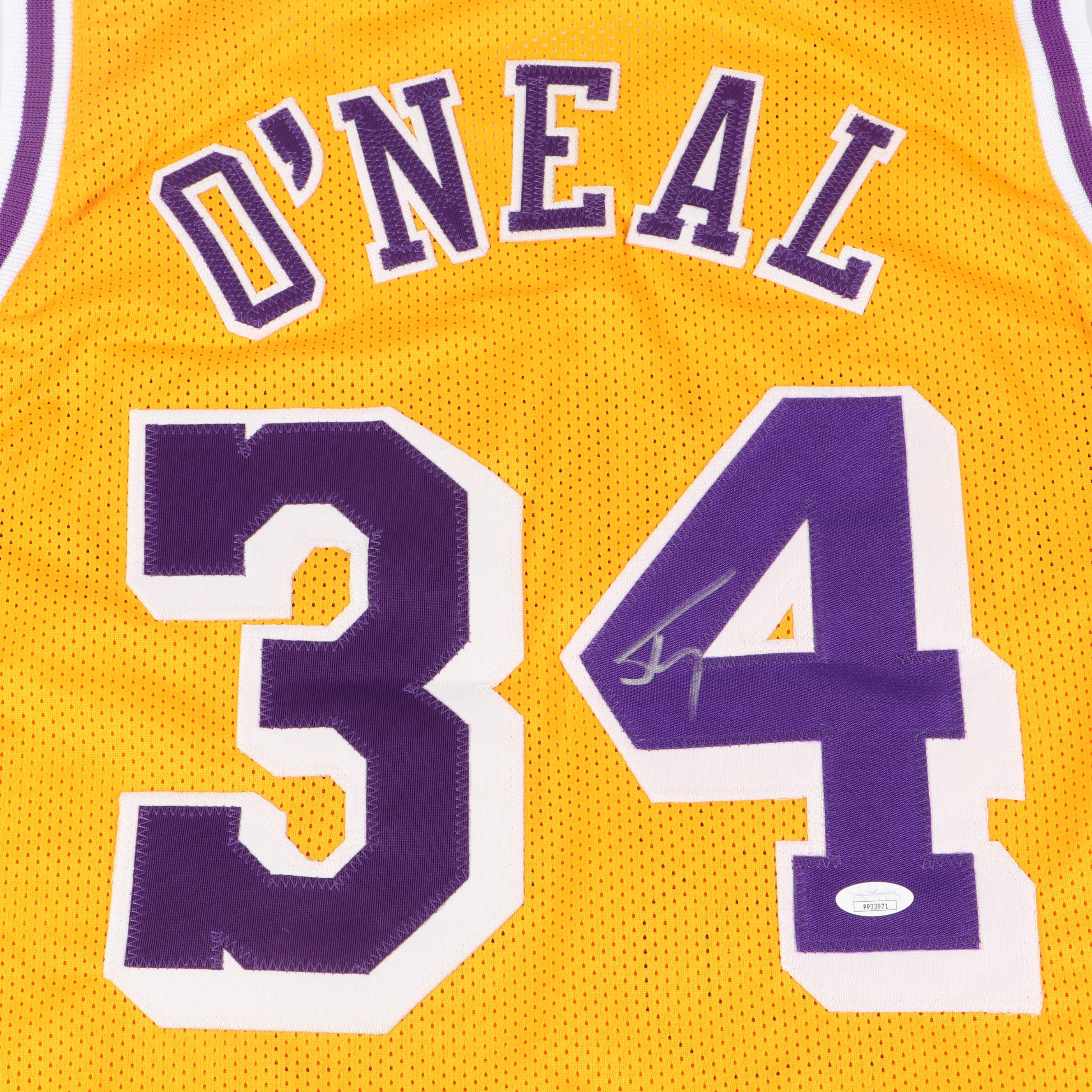 Shaquille O'Neal Signed Los Angeles Lakers Basketball Jersey