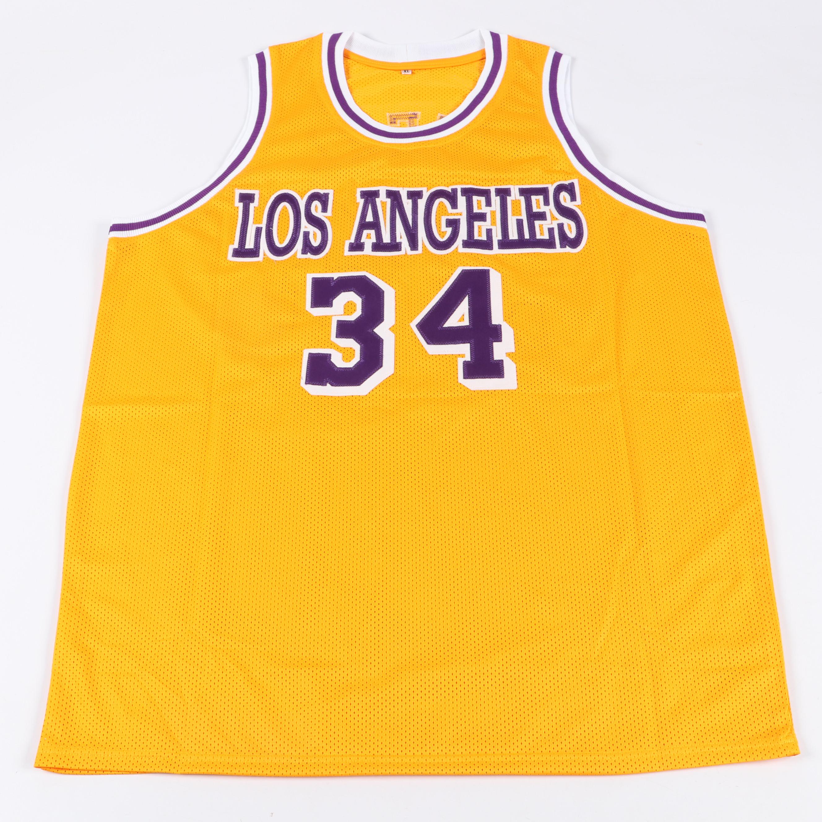 Shaquille O'Neal Signed Los Angeles Lakers Basketball Jersey