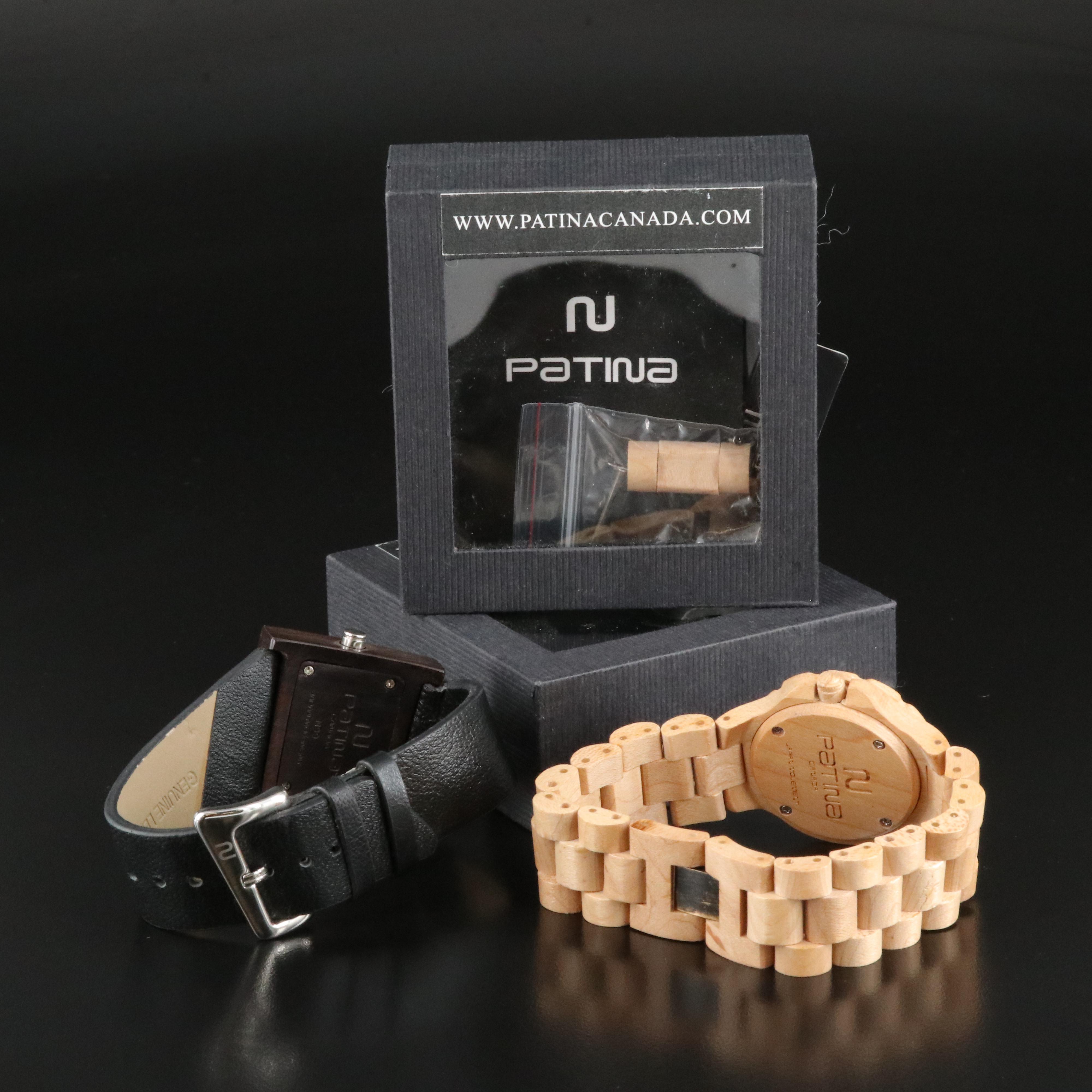 Patina Wood Fashion Watches