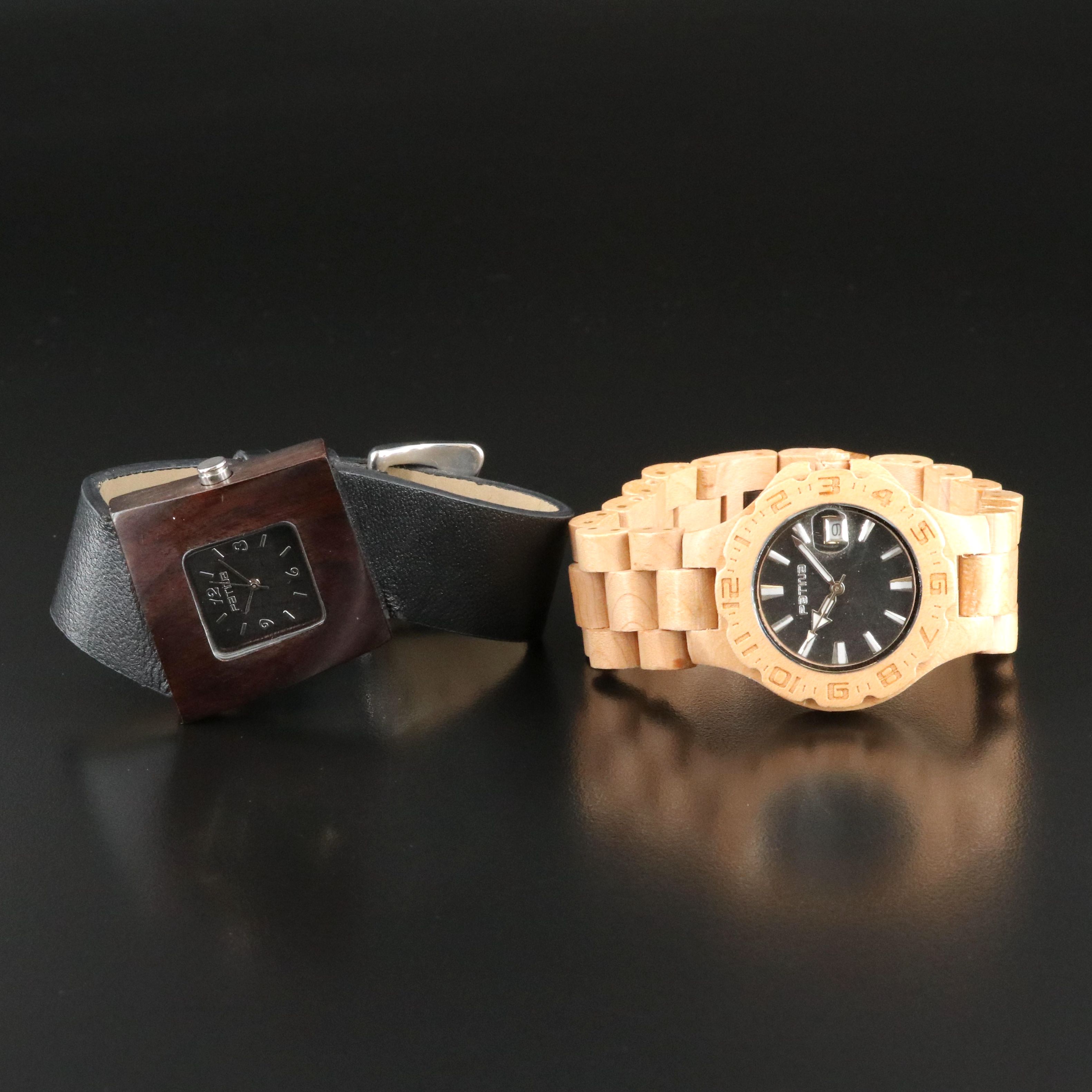 Patina Wood Fashion Watches