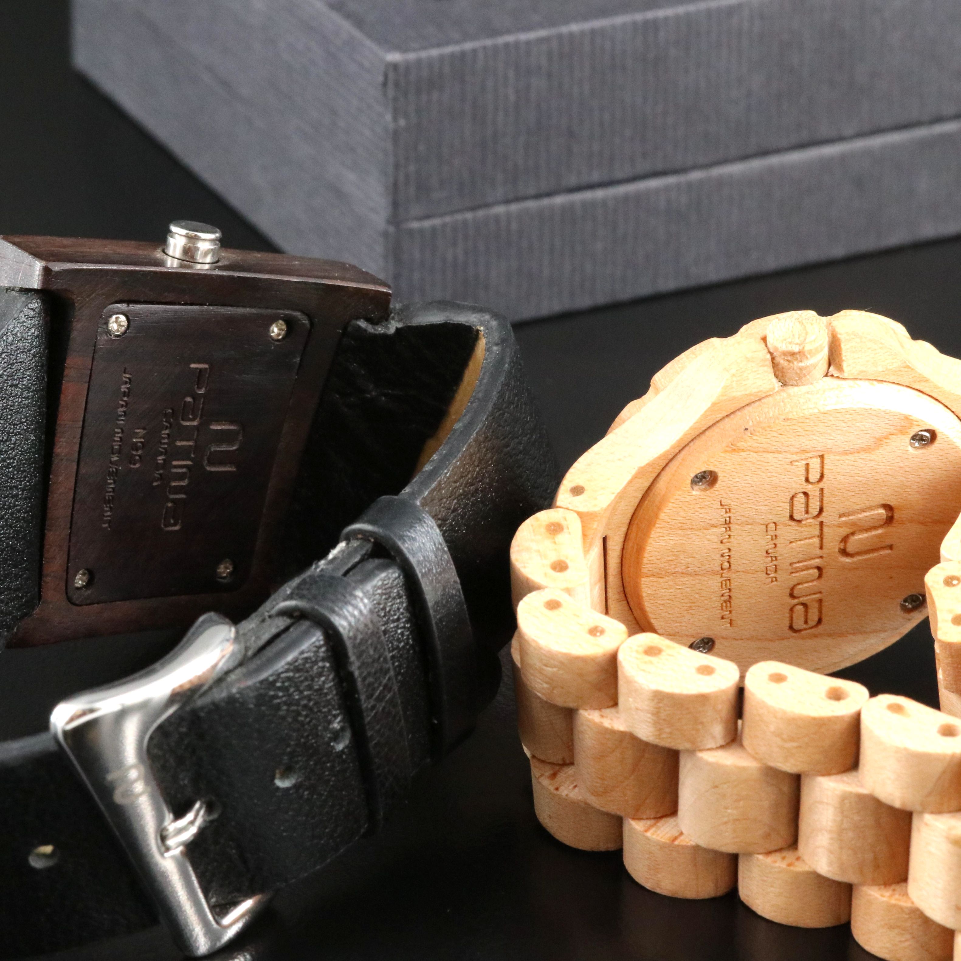 Patina Wood Fashion Watches
