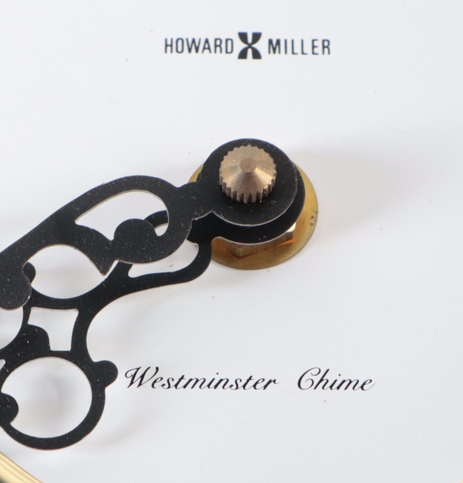 Howard Miller Oak Wall Clock with Westminster Chime