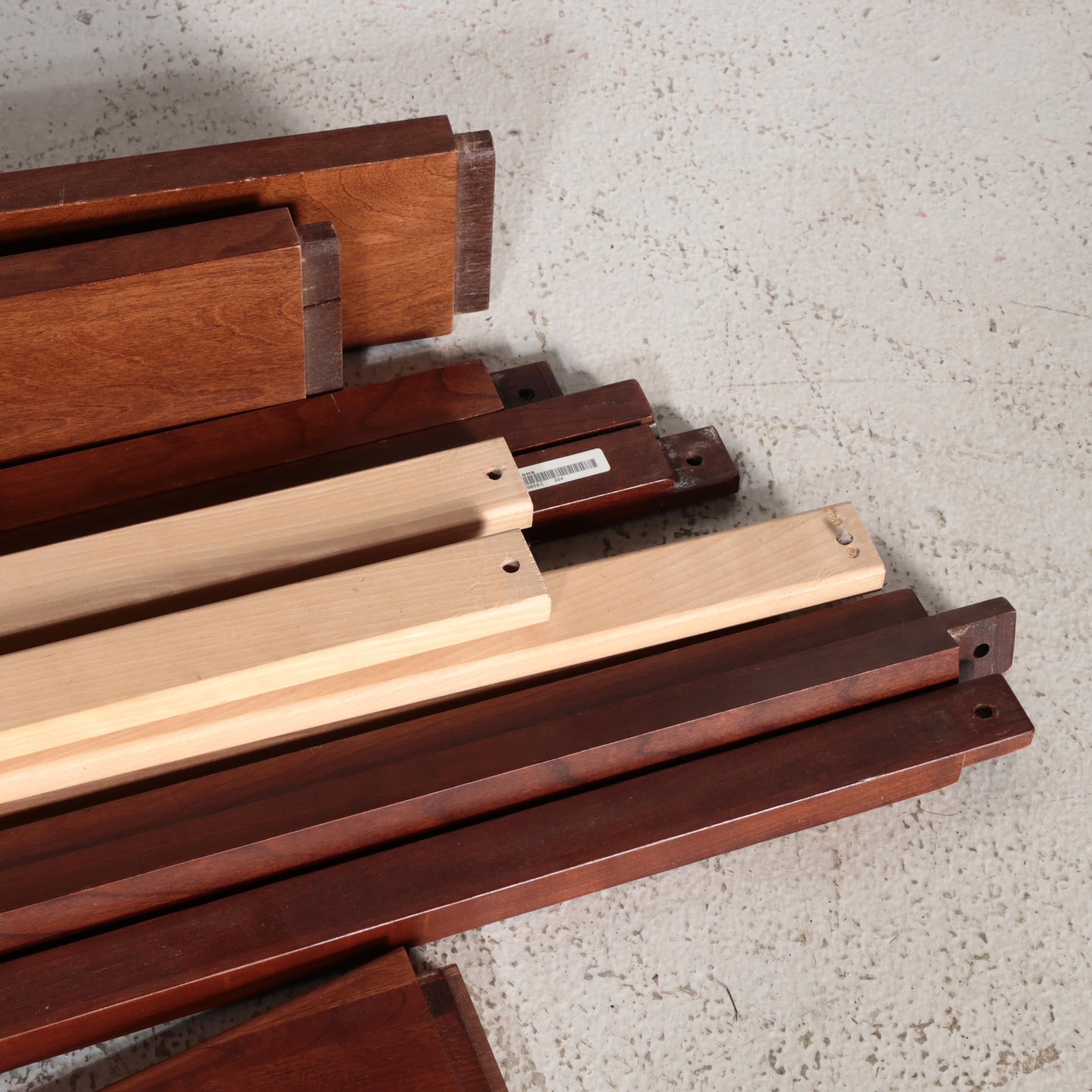 Ethan Allen Cherry American Impressions Canopy Bed with Side Tables