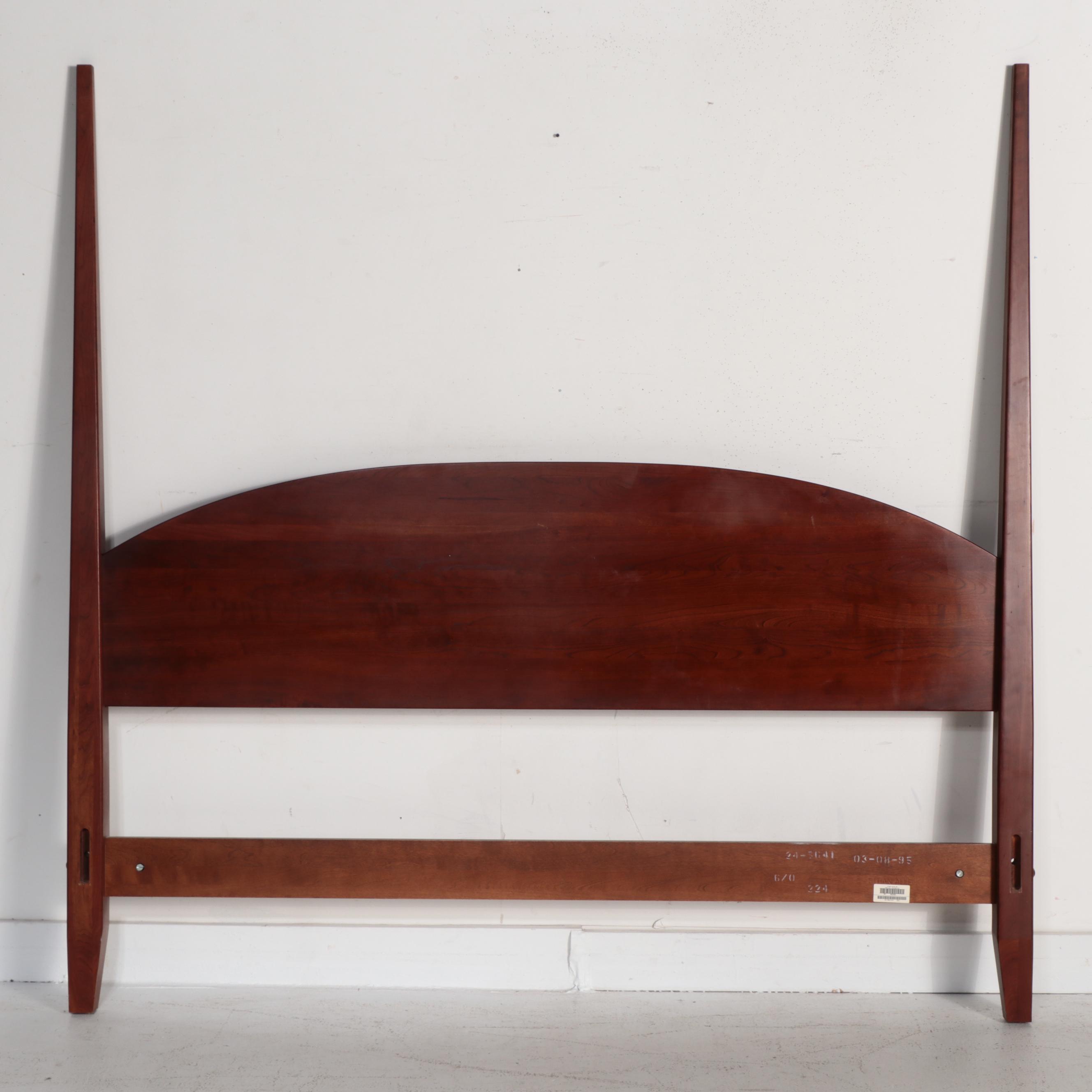 Ethan Allen Cherry American Impressions Canopy Bed with Side Tables