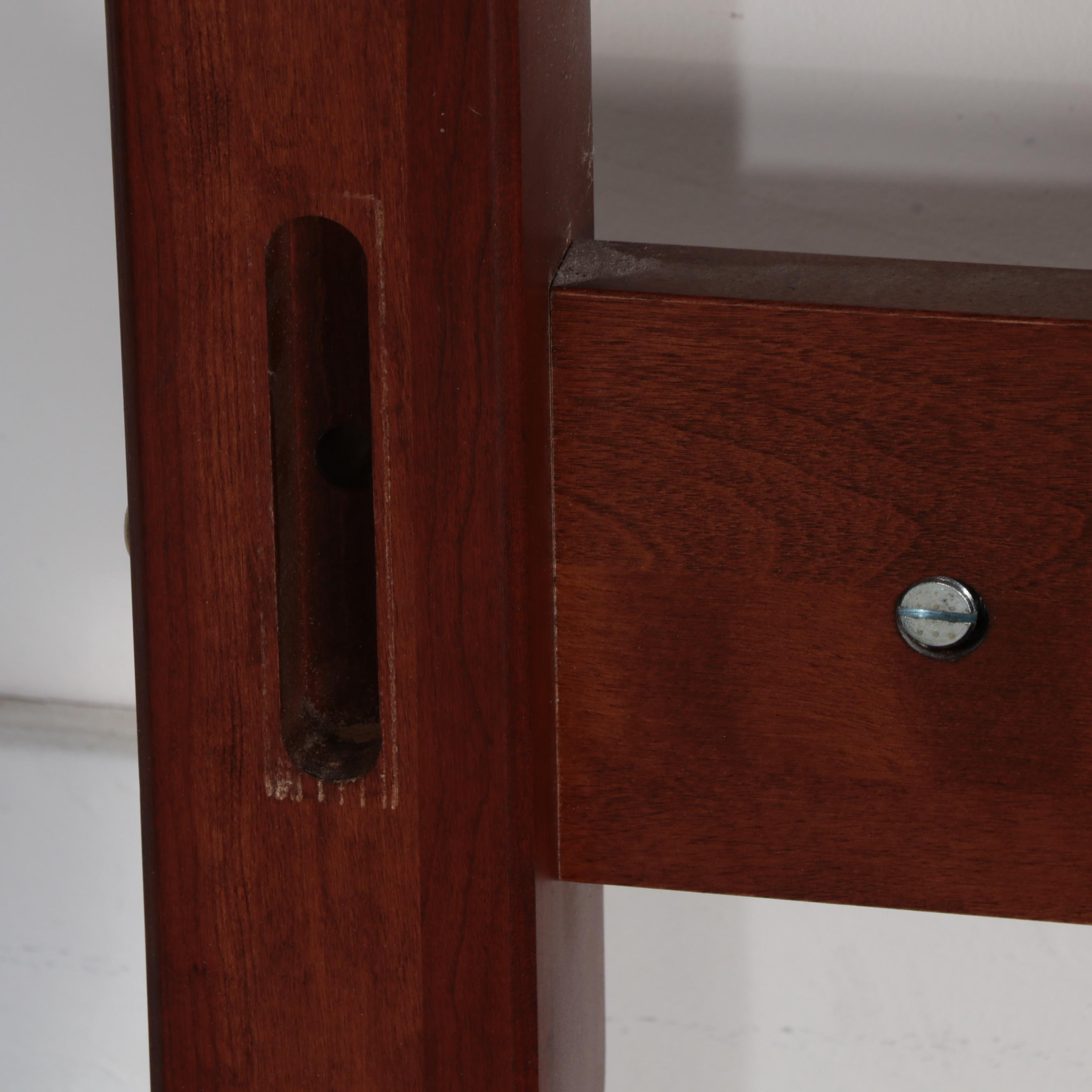 Ethan Allen Cherry American Impressions Canopy Bed with Side Tables