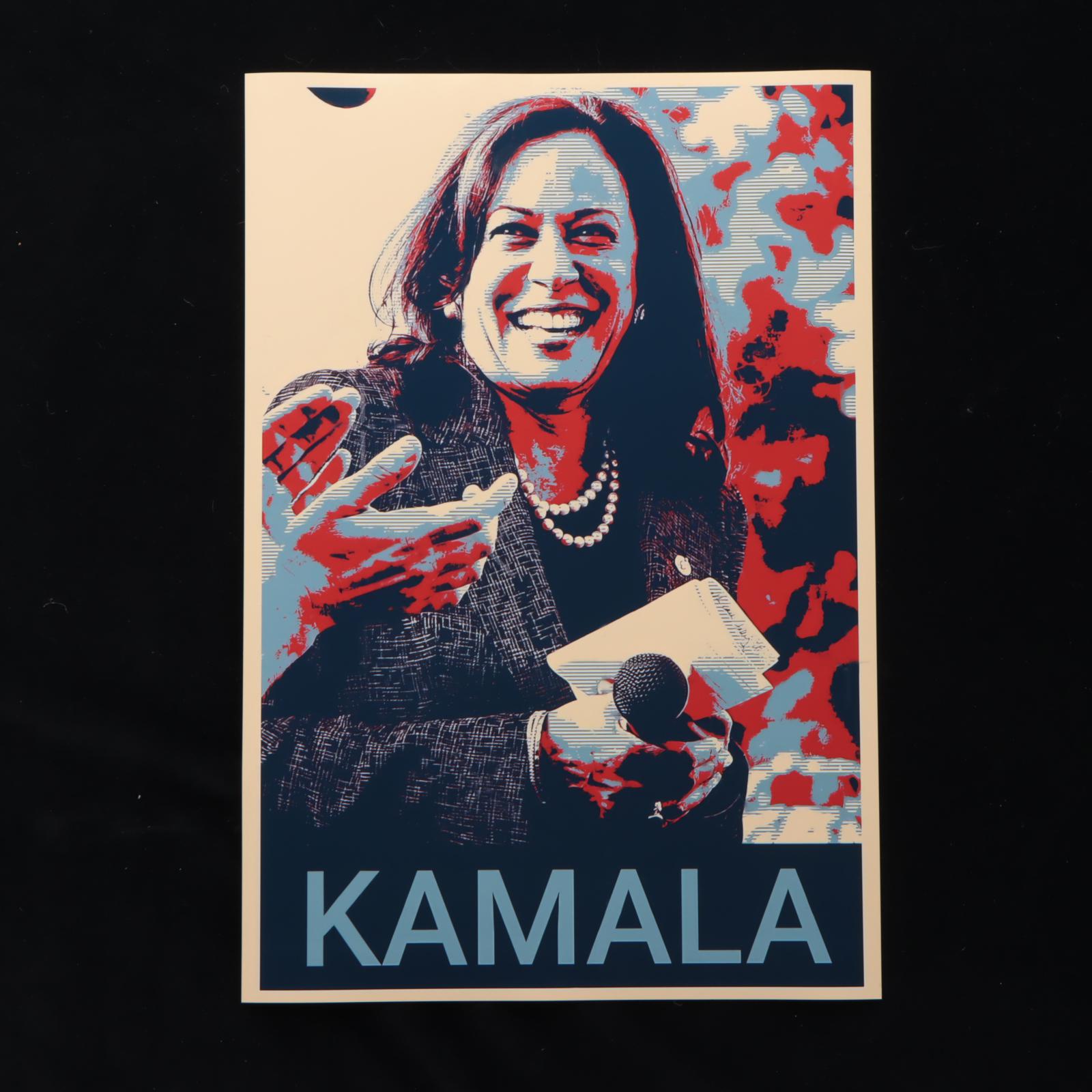 "Kamala" Digital Print After Shepard Fairey