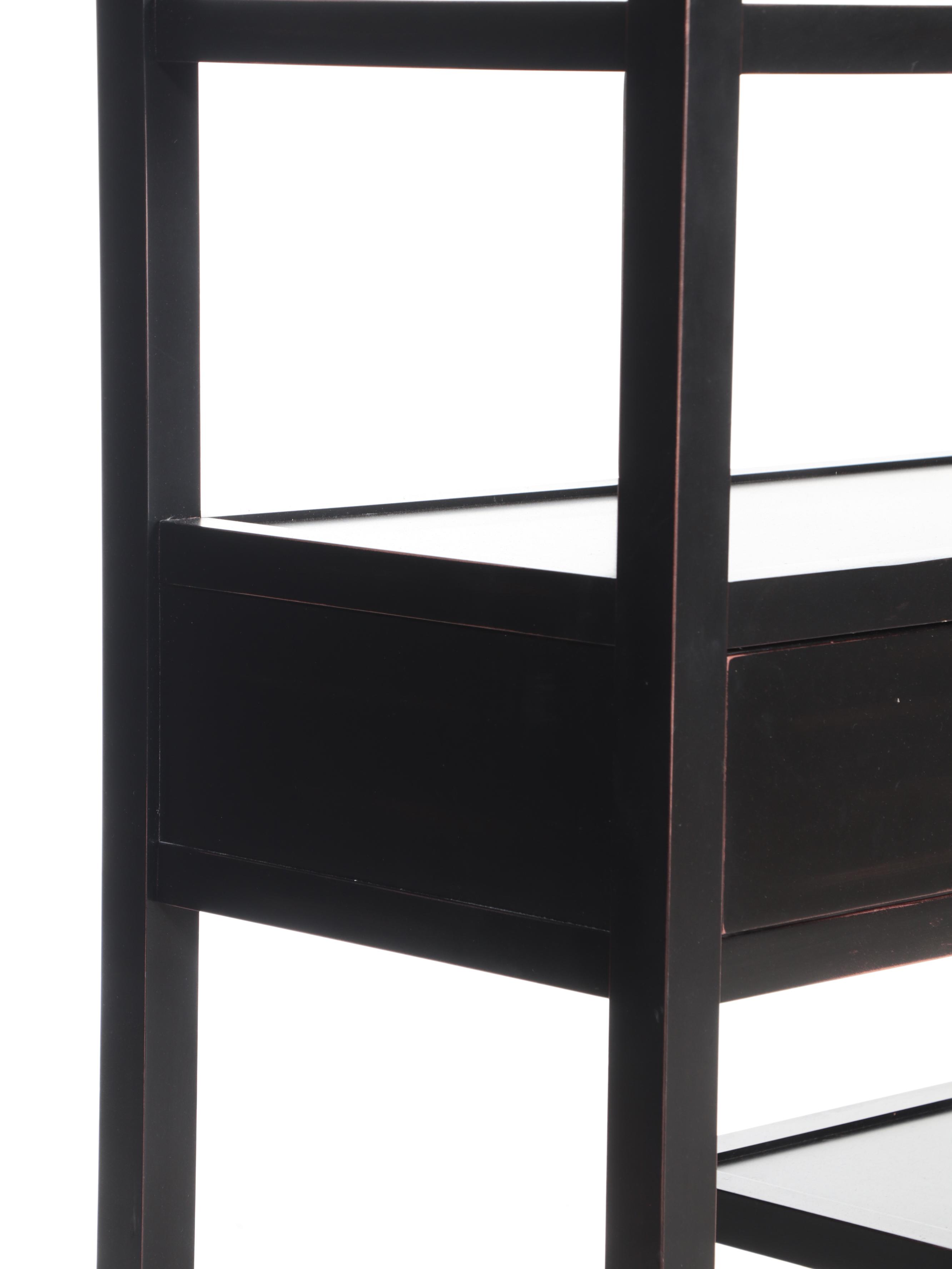 Bernhardt "Talesai" Étagère in Black Current Finish