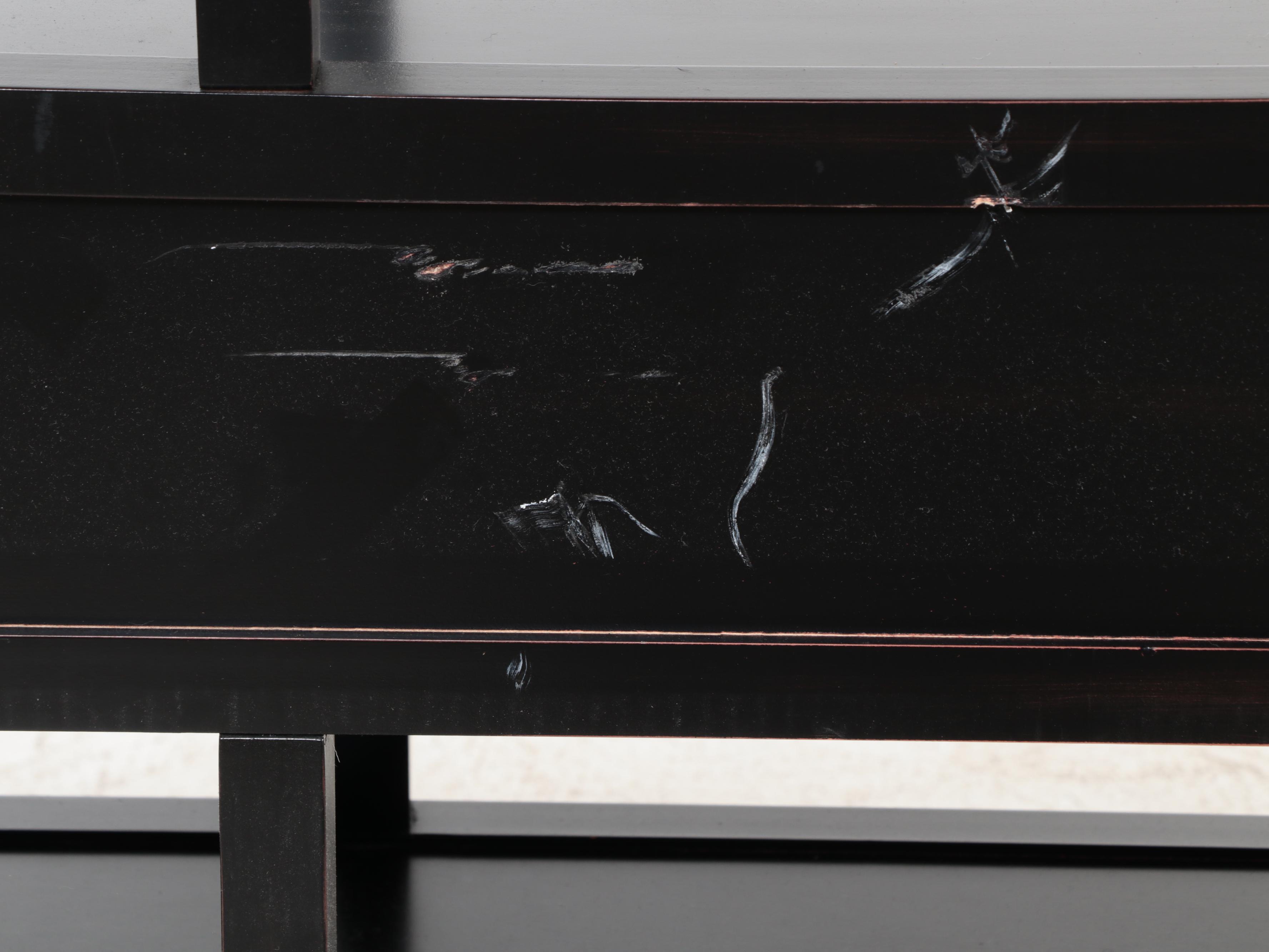 Bernhardt "Talesai" Étagère in Black Current Finish