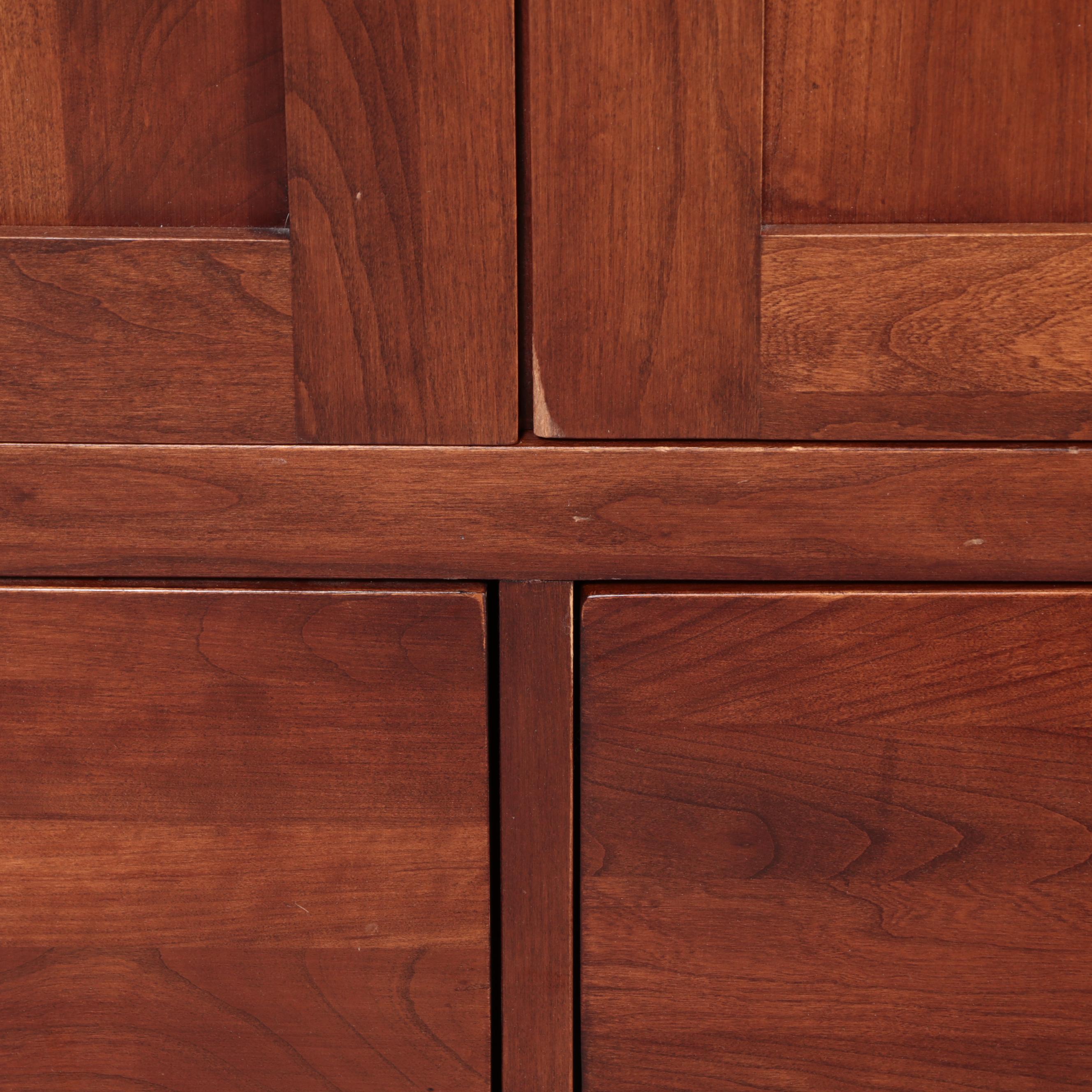 Ethan Allen "American Impressions" Cherrywood Wardrobe, Late 20th Century