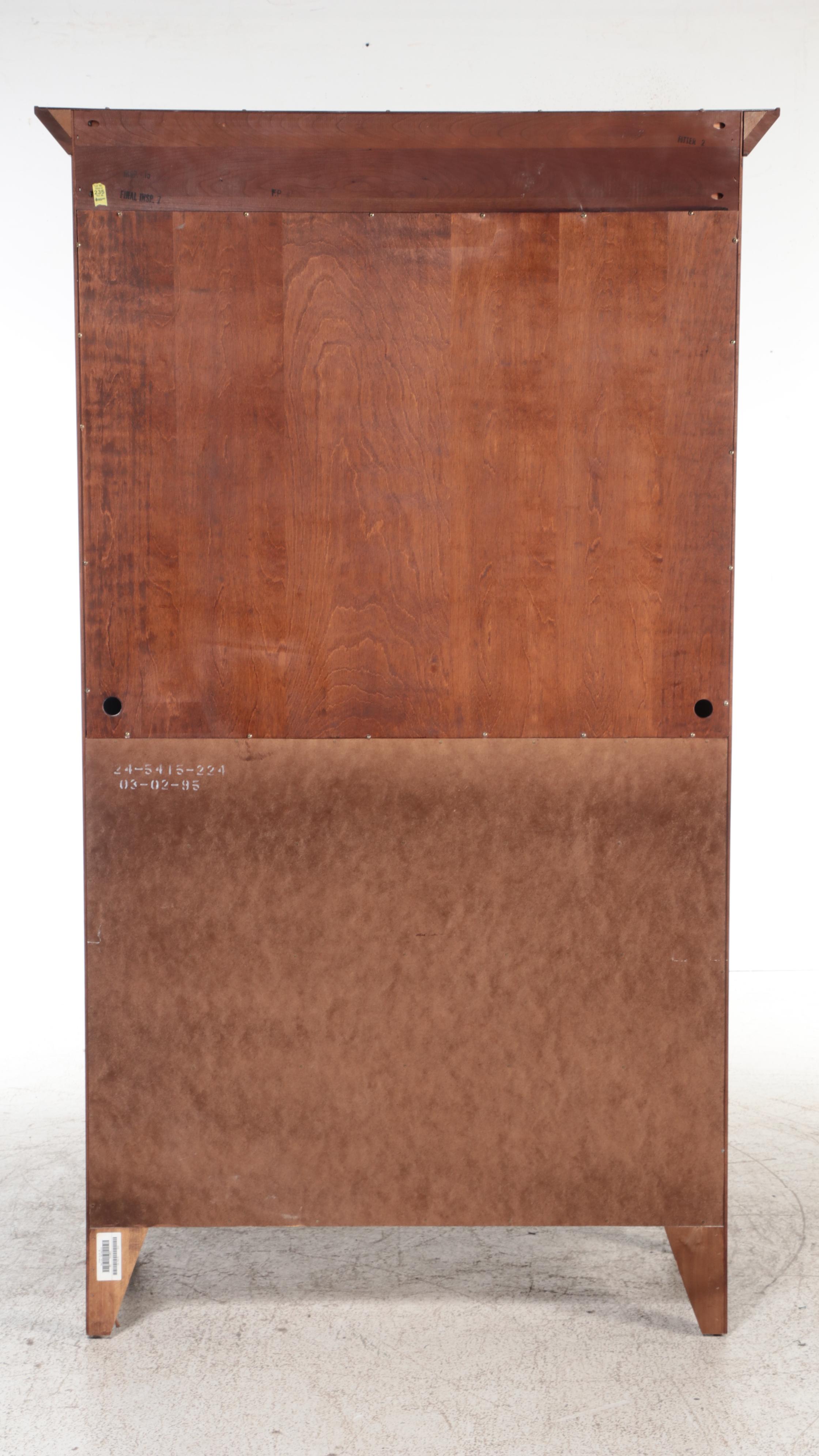 Ethan Allen "American Impressions" Cherrywood Wardrobe, Late 20th Century