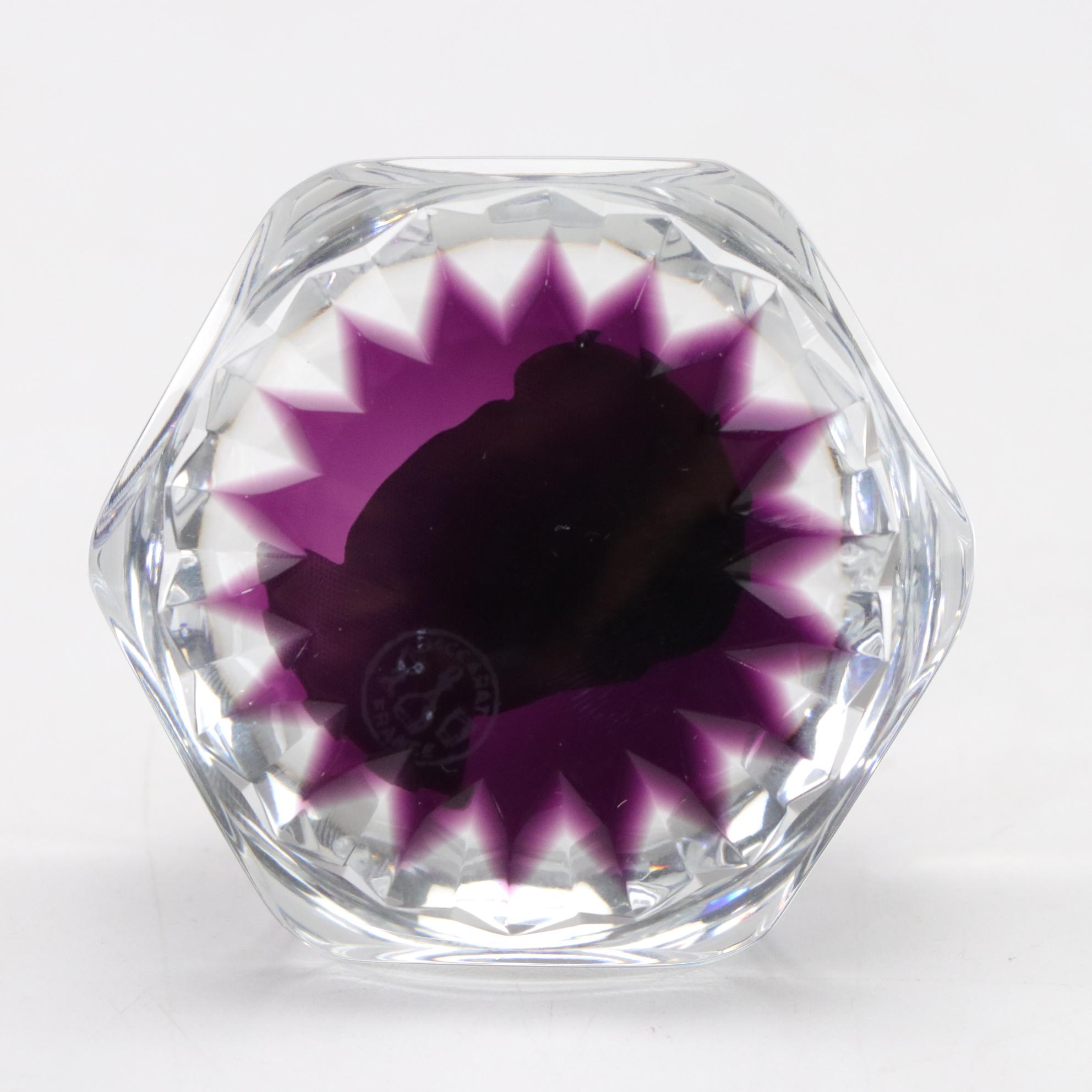 Baccarat Ltd Edition Eleanor Roosevelt Cameo Paperweight Featured in Collection