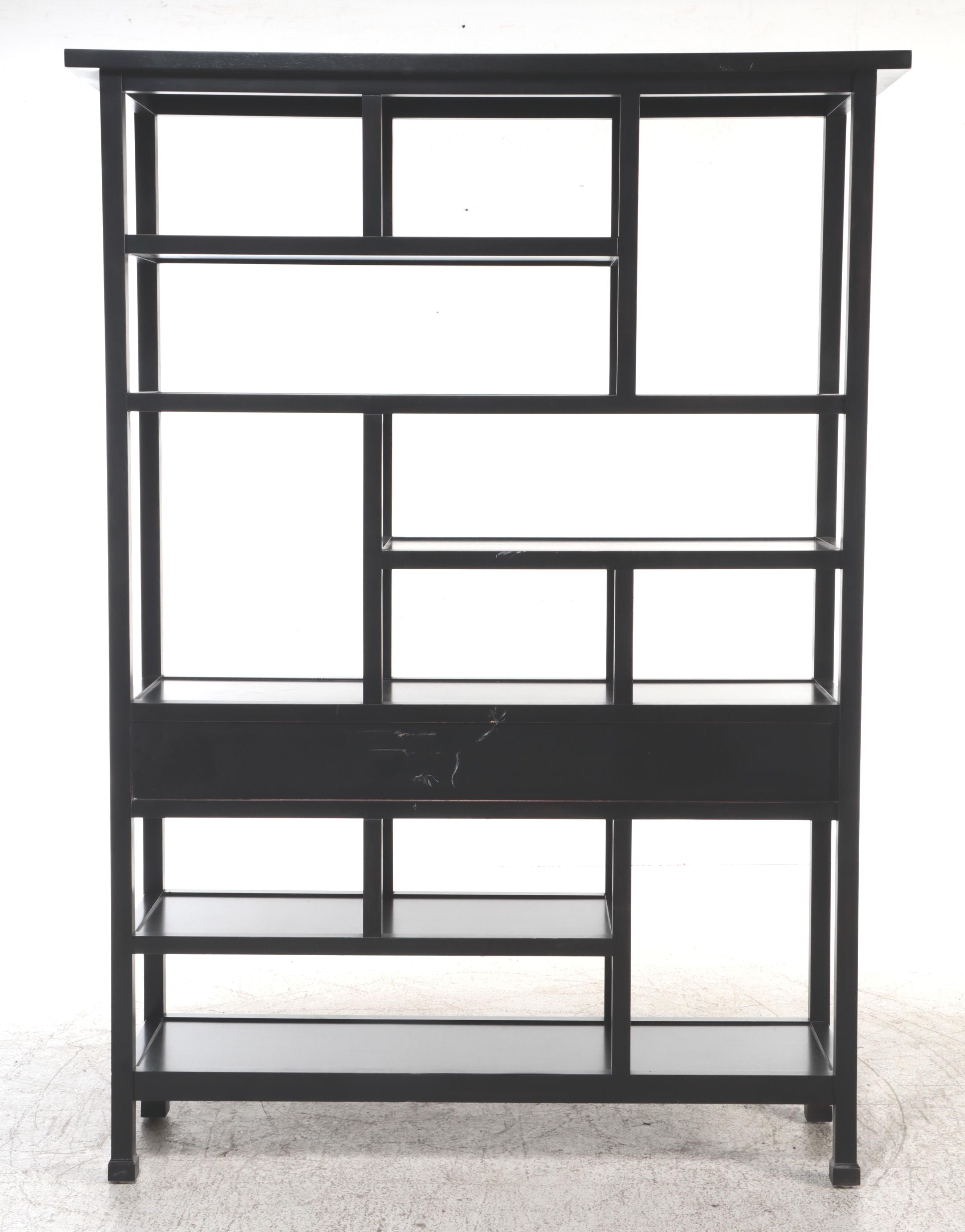 Bernhardt "Talesai" Étagère in Black Current Finish