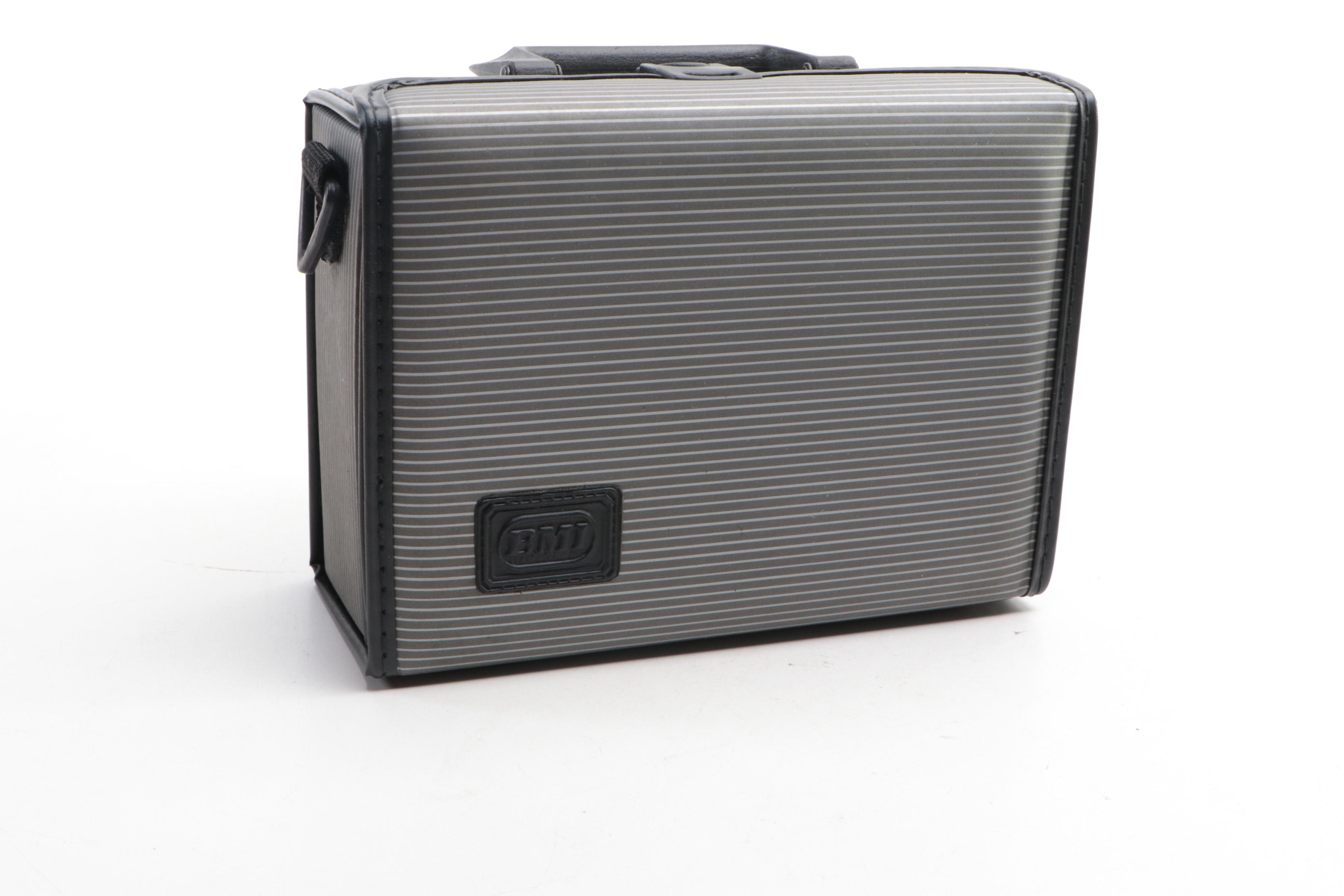 Sony Discman & Car Mount Kit with Audio Cassette Tapes and Hard Cases