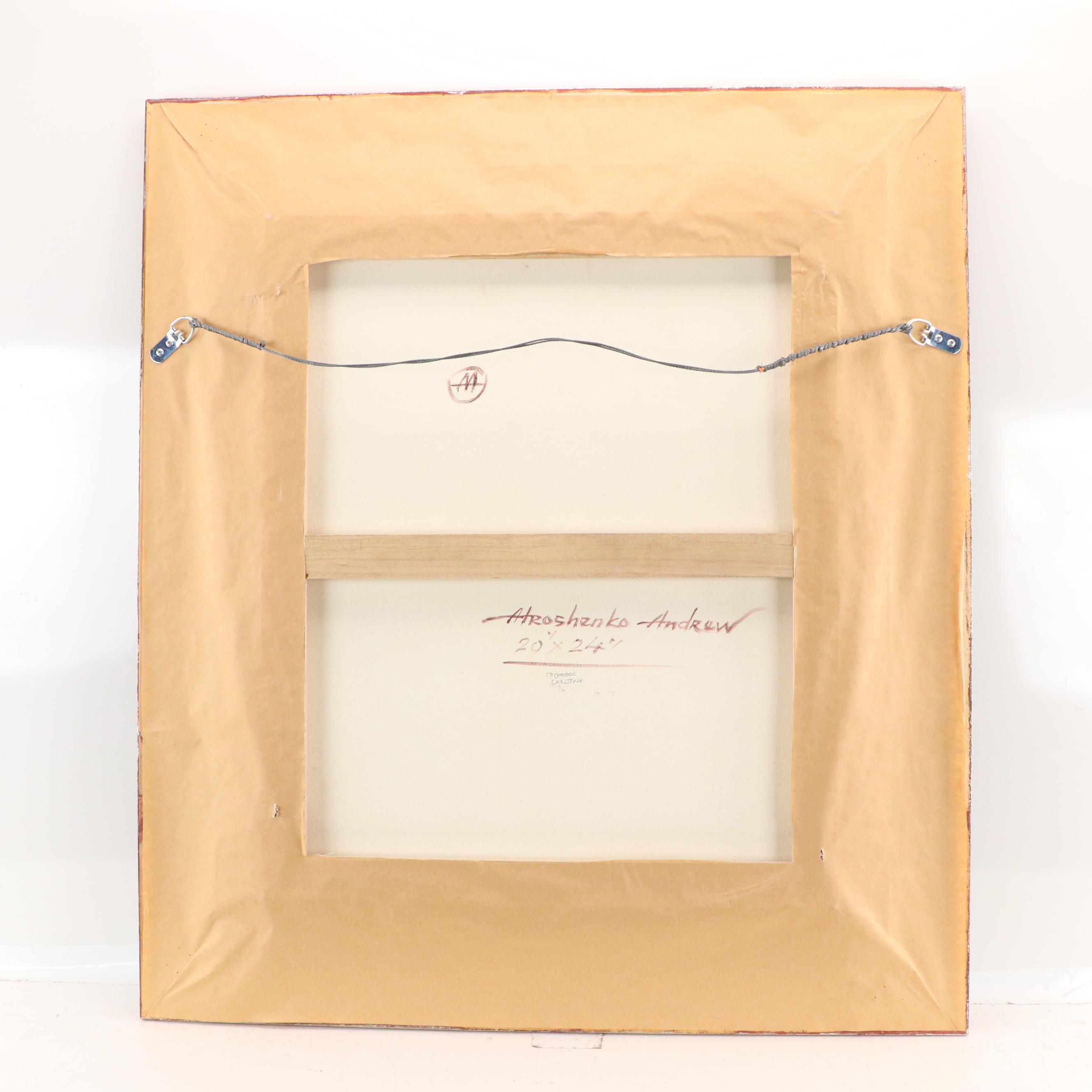 Andrew Atroshenko Oil Painting "Christina"